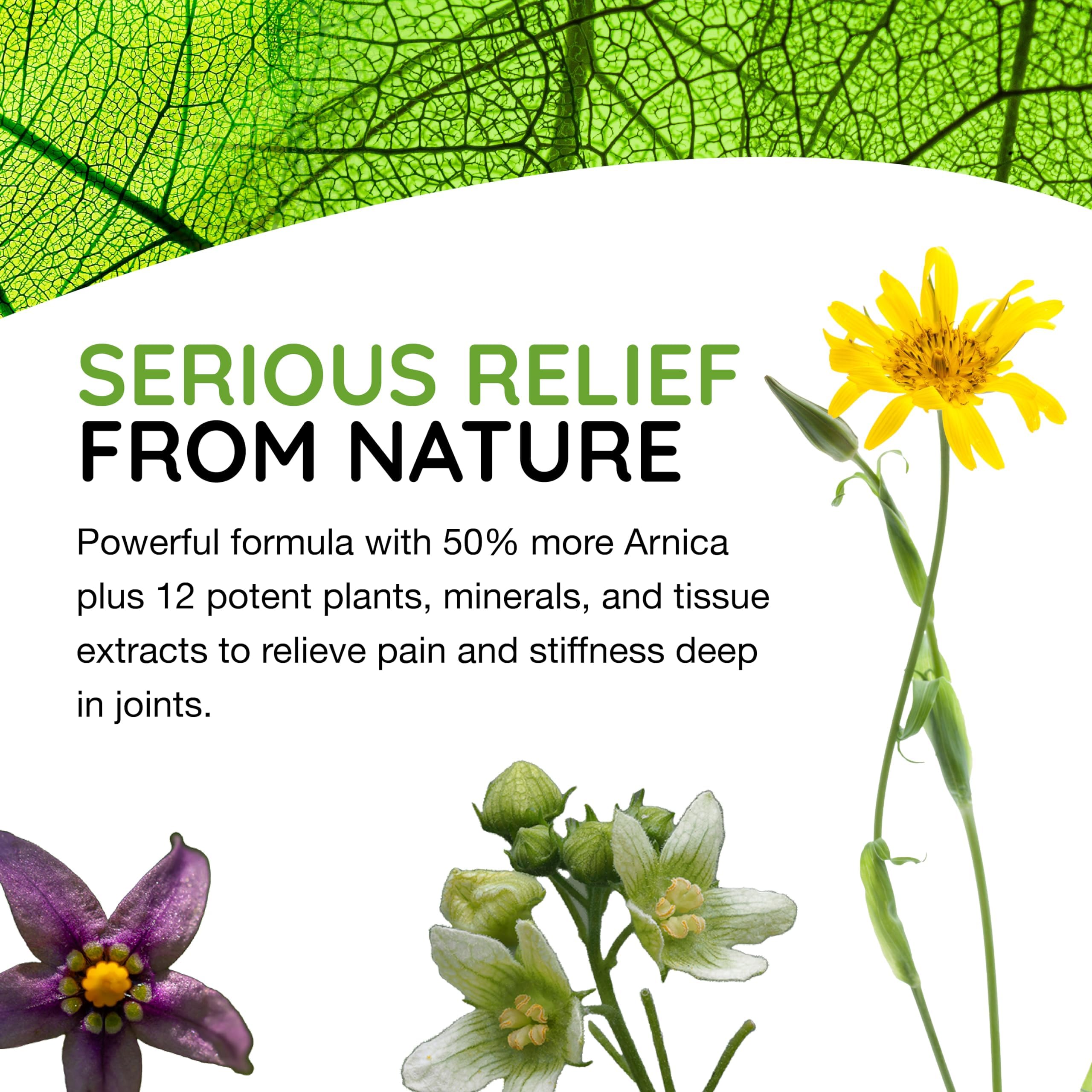 T-Relief Extra Strength Arthritis Cream Arnica +12 Pain Relieving Natural Medicines Help Soothe Soreness Stiffness Aches & Pains in Joints Naturally - 3 oz MediNatura uk supplements