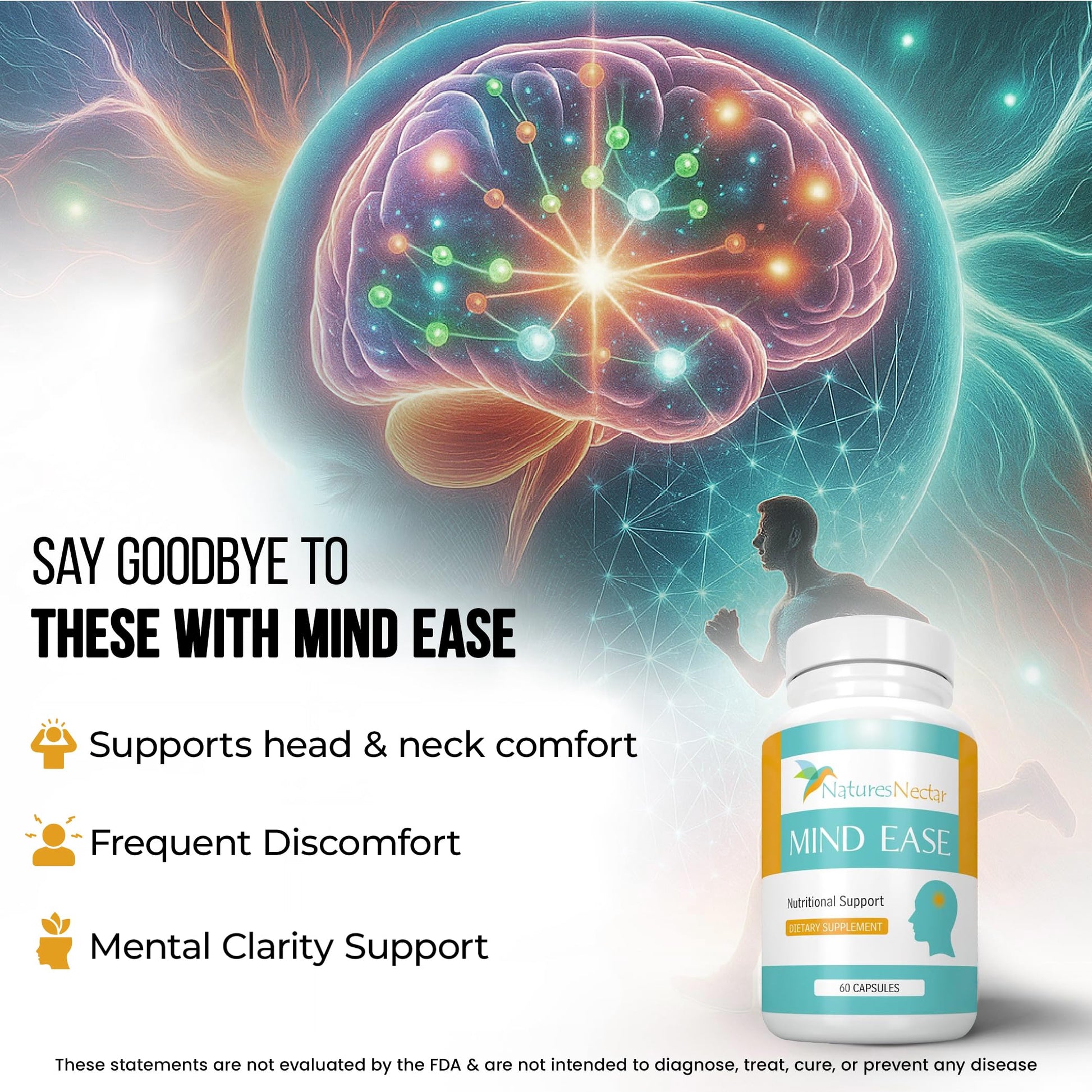 Nature's Nectar Migraine Prevention Feverfew Capsules – PA Free Butterbur Root, Riboflavin 400 mg, Magnesium & Feverfew – Natural Migraine Supplement – 60 Capsules Nature's Nectar uk supplements