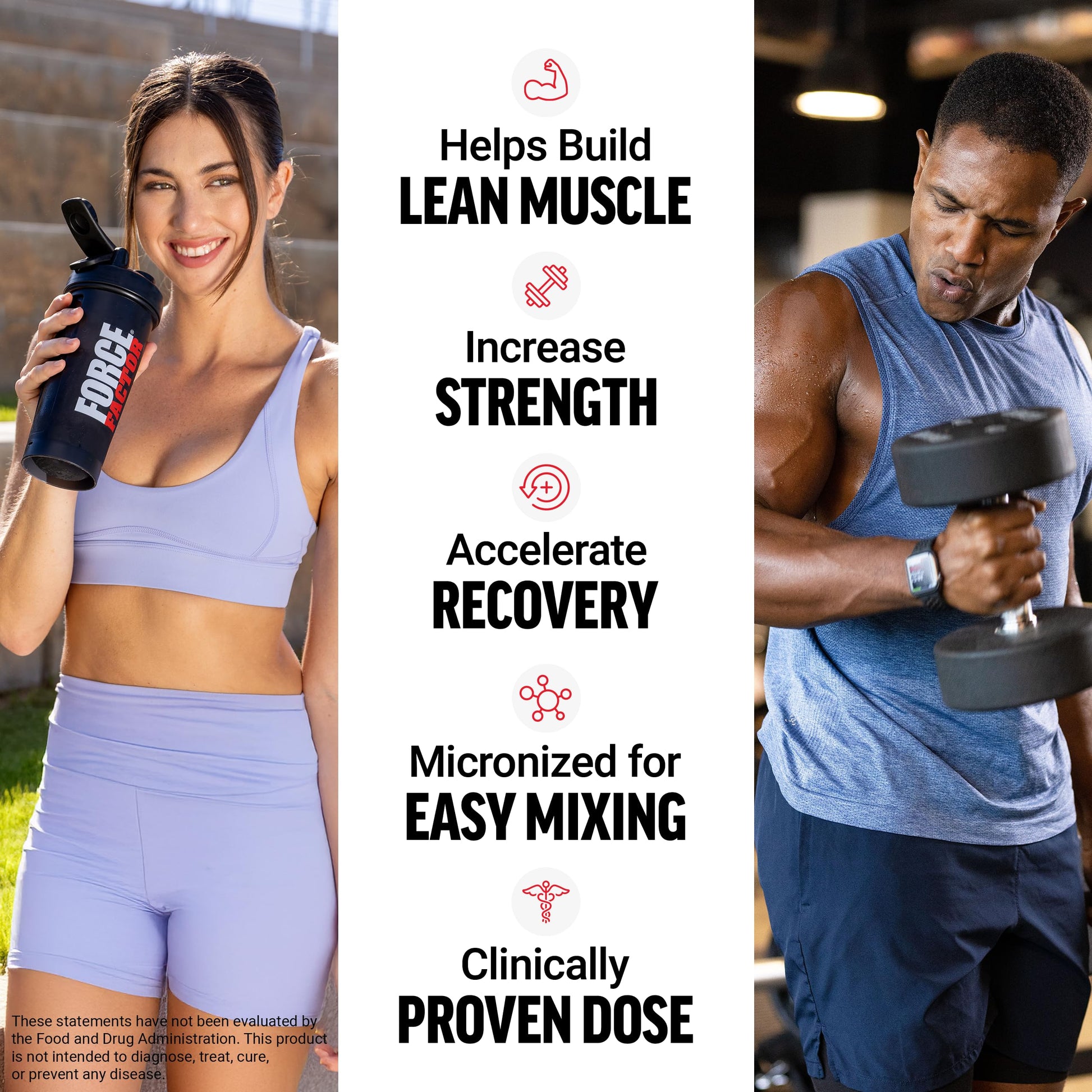 Force Factor Creatine Monohydrate Gummies, NSF Certified, 5g Dose for Men & Women to Support Muscle, Strength, Recovery, Cognitive Health & Memory, Packaging May Vary, Blue Raspberry, 150 Gummies Force Factor uk supplements