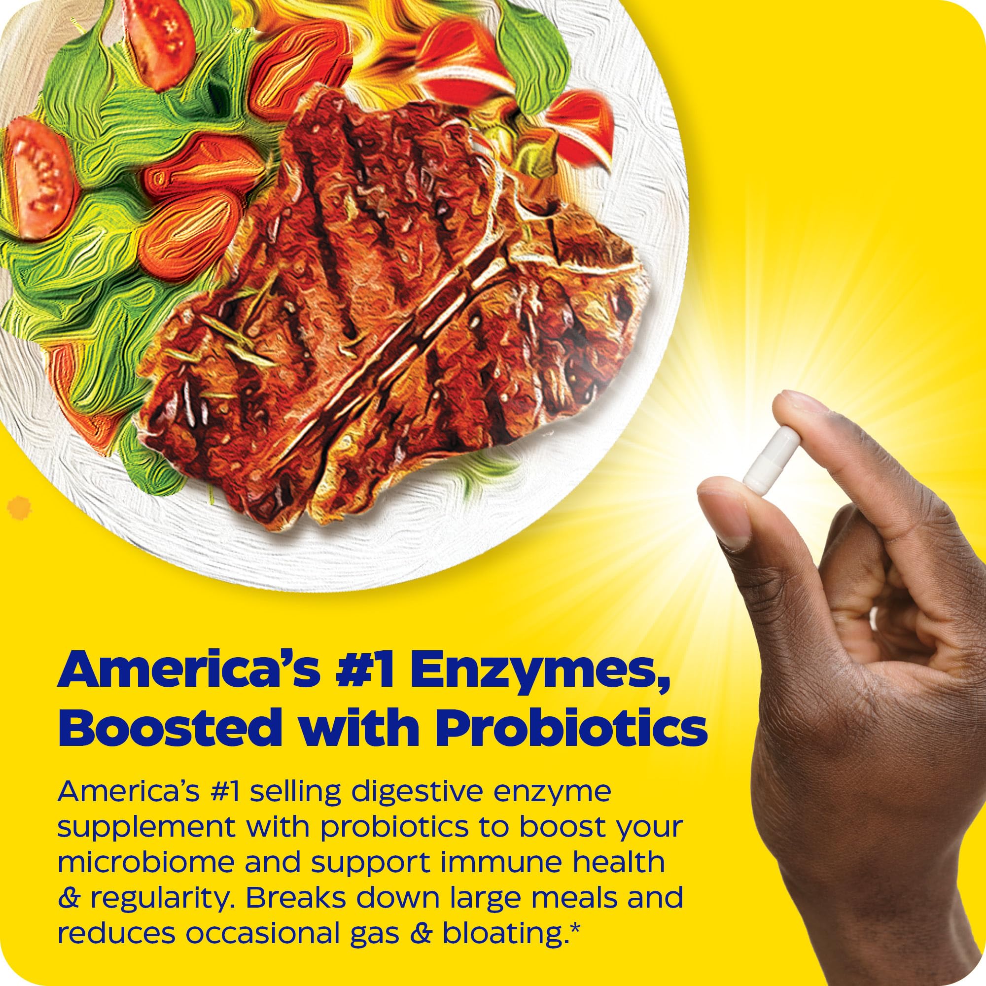 Enzymedica Digest Gold + Probiotics, 2-in-1 Digestive Enzymes & Probiotic Support, Promotes Gut Health with 1 Billion Active Cultures, 180 Capsules Enzymedica uk supplements