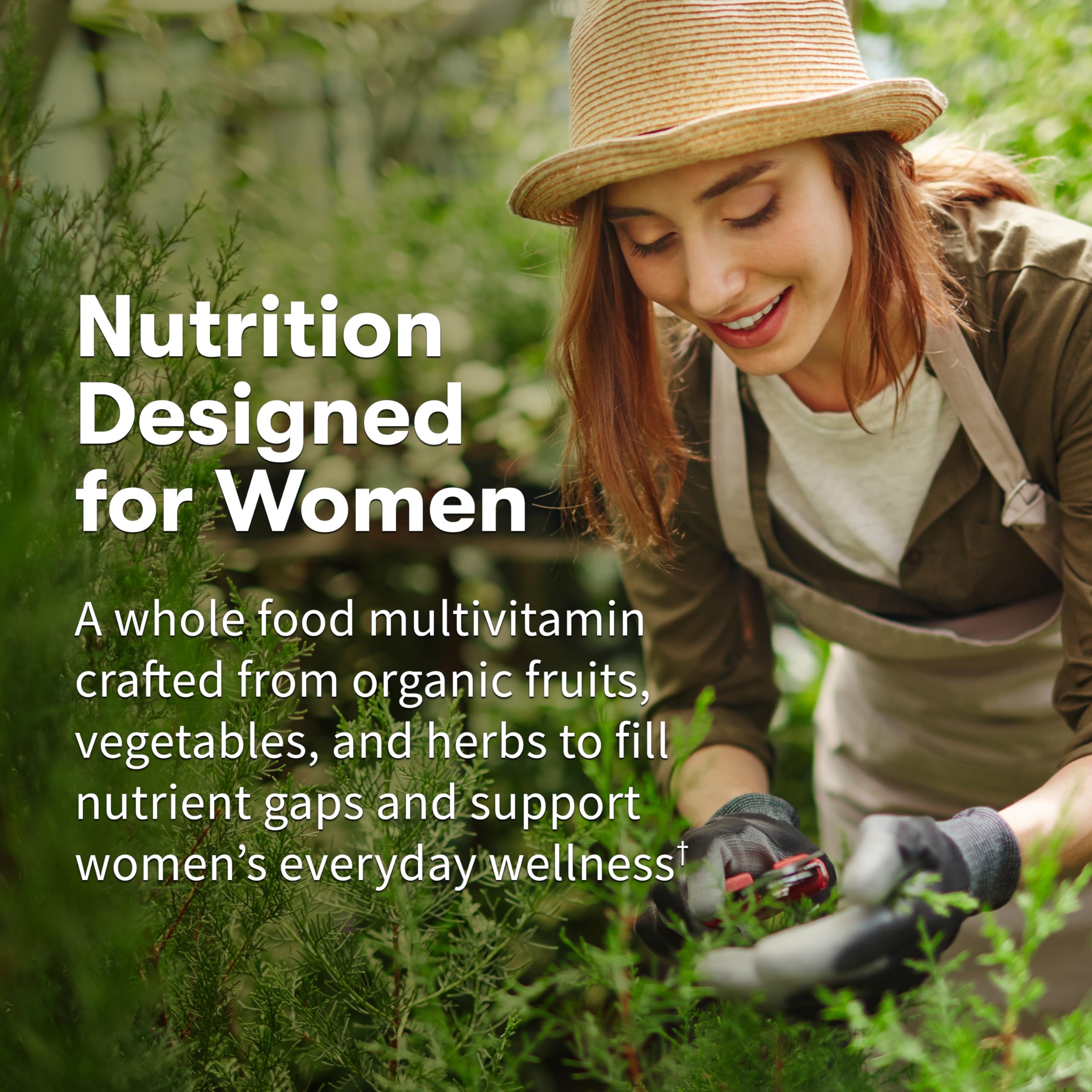 Garden of Life Organics Multivitamin for Women - Women's Once Daily Multi - Whole Food Multi with Iron, Biotin, Vegan Organic Womens Multivitamin Garden of Life uk supplements