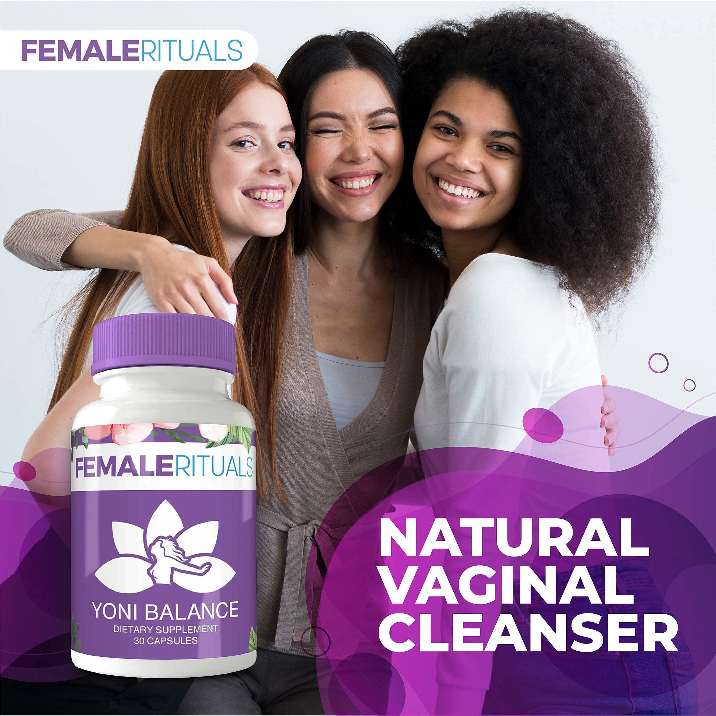 FEMALE RITUALS - Vaginal Moisturizer Boric Acid Suppositories for PH Balance - Bad Odors FEMALE RITUALS uk supplements