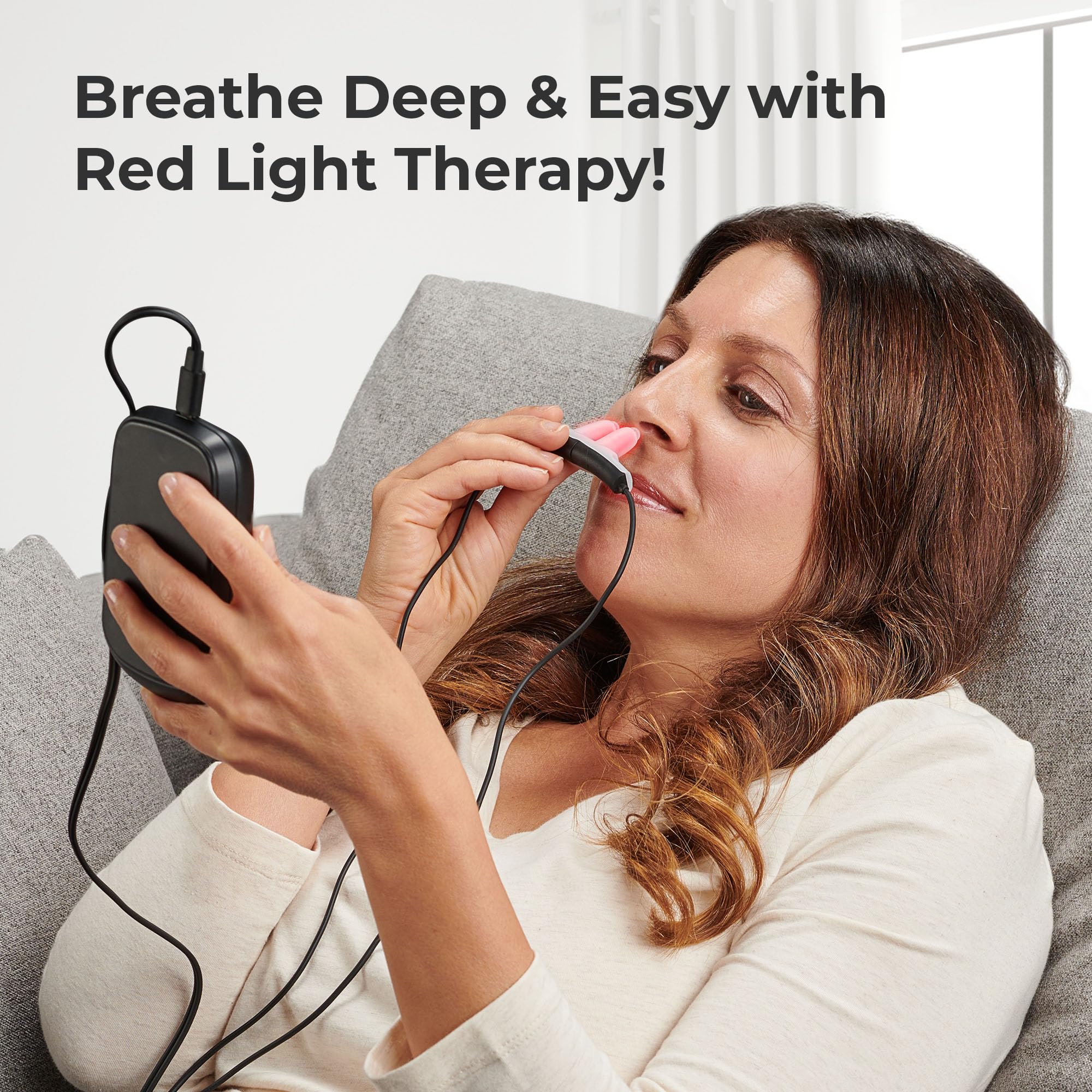 Lifepro Red Light Therapy Device for Nose & Ears - Portable Red and Near Infrared Light Therapy LifePro uk supplements
