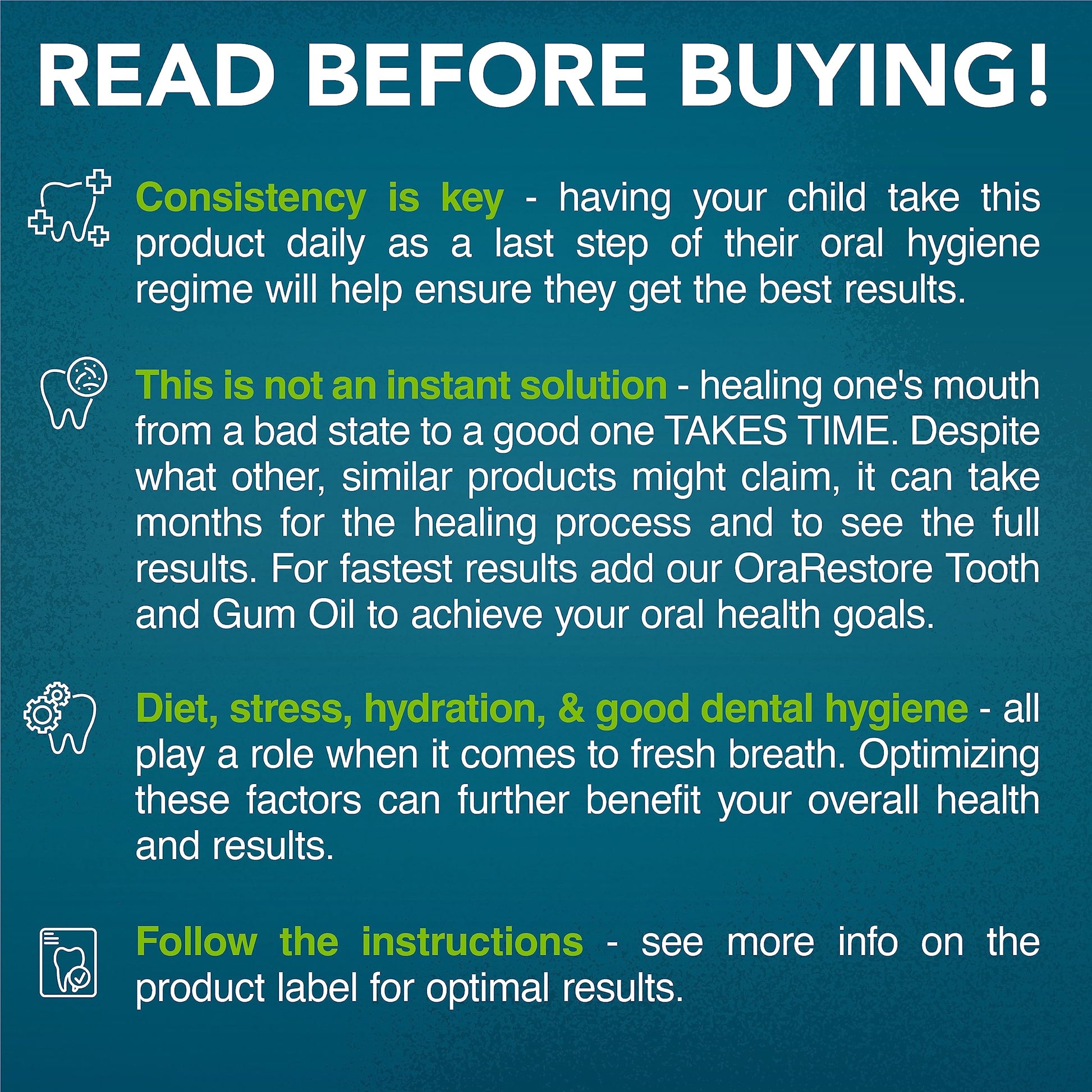 Oral Probiotics for Mouth Bad Breath Treatment for Adults: Dentist Formulated Advanced Great Oral Health uk supplements