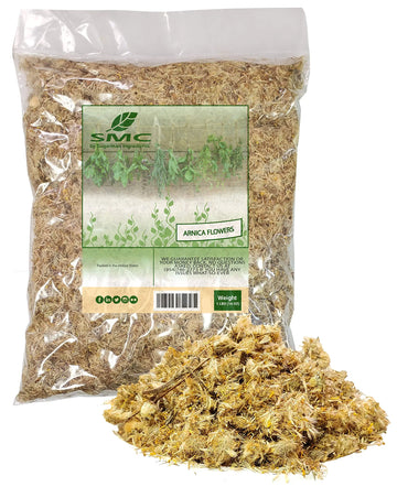 Naturejam Arnica Flowers-Arnica Mexicano 1 Pound-Mountain Daisy, Leopards Bane Bulk Bag Naturejam uk supplements