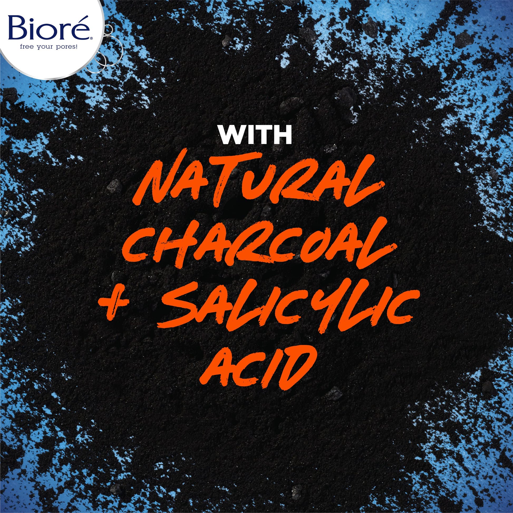 Bioré Charcoal Acne Face Scrub, with 1% Salicylic Acid and Natural Charcoal, Helps Prevent Biore uk supplements