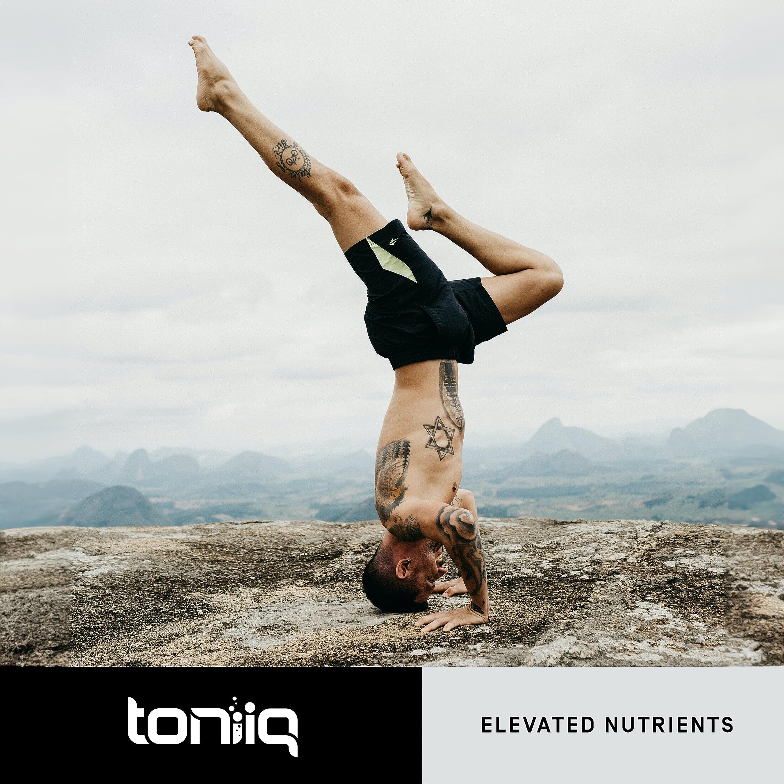 Toniiq Black Maca Root - Ultra High Potency 20:1 Extract - Single Origin, Wildcrafted & Highly Concentrated - Third-Party Lab Tested - 120 Capsules Toniiq uk supplements
