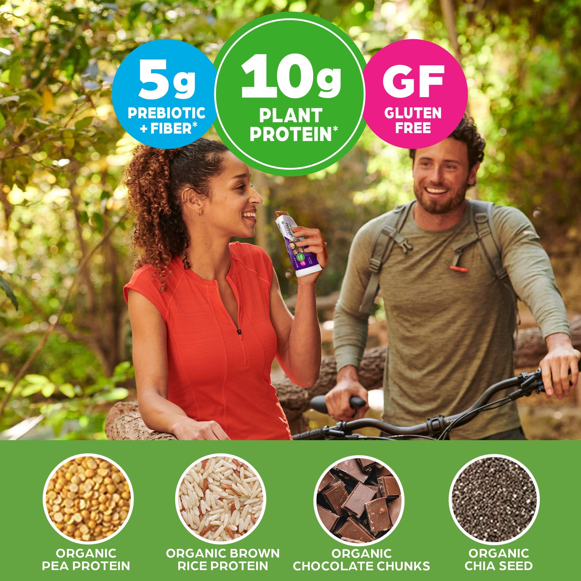 Orgain Organic Vegan Protein Bars, Smores - 10g Plant Based Protein, Gluten Free Snack Orgain uk supplements