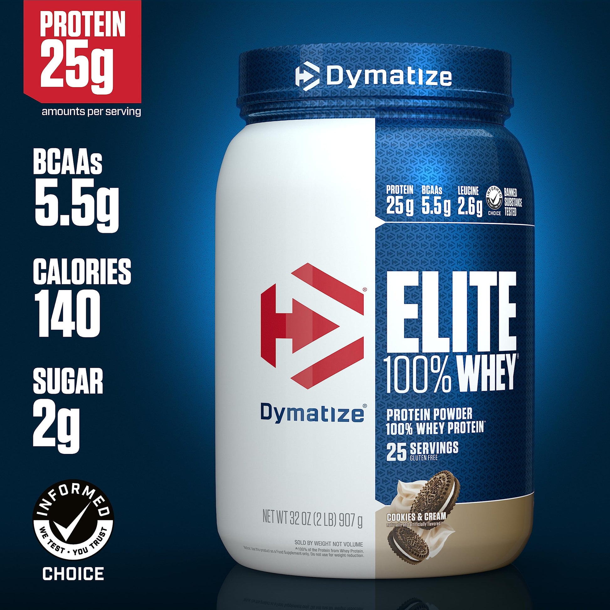 Dymatize Elite 100% Whey Protein Powder, Quick Absorbing & Fast Digesting for Optimal Dymatize uk supplements