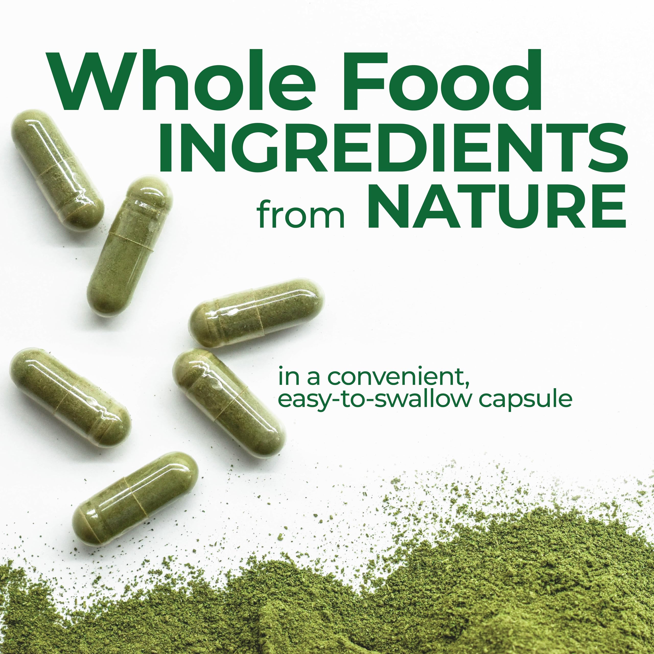 Country Farms Super Greens Vegicaps, 32 Super Foods, Whole Food Supplement, Greens, Fruit, Vegetables, Mushrooms & Probiotics, Rich in Antioxidants & Phytonutrients, 60 Count, 30 Servings Country Farms uk supplements
