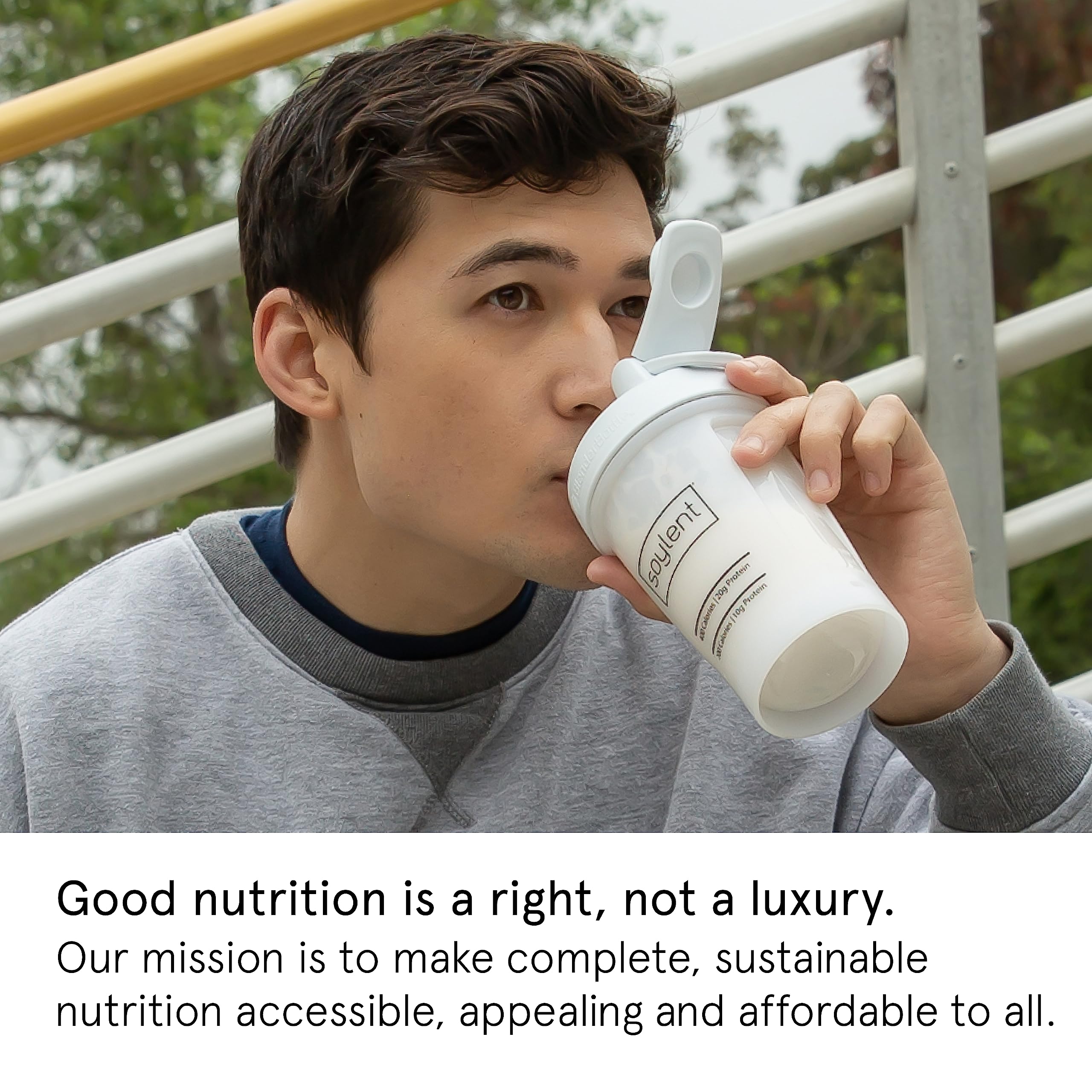 Soylent Complete Nutrition Gluten-Free Vegan Protein Meal Replacement Powder, Original, 36.8 Oz Soylent uk supplements