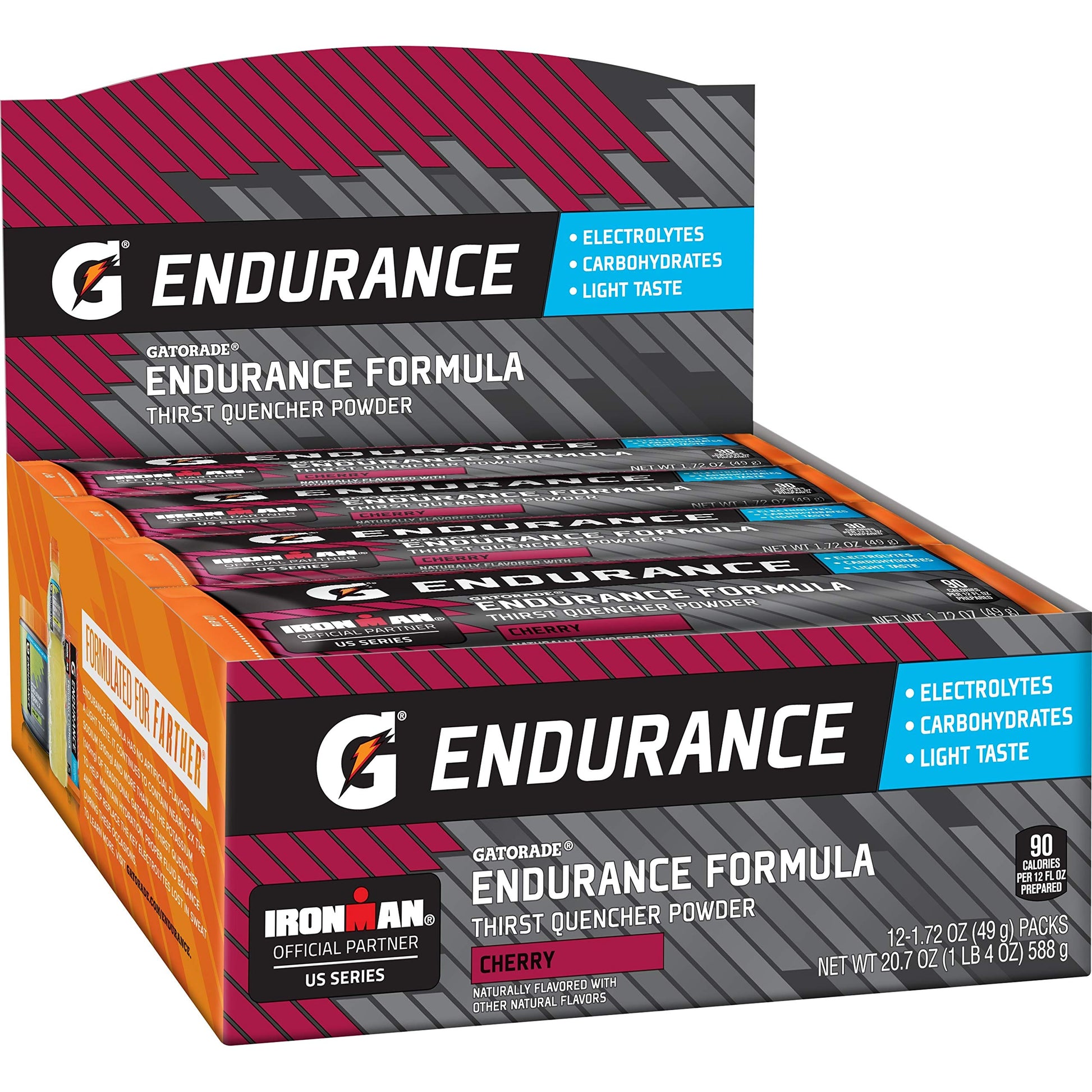 Gatorade Endurance Formula Powder With Electrolytes, Cherry, 1.72 Oz Gatorade uk supplements