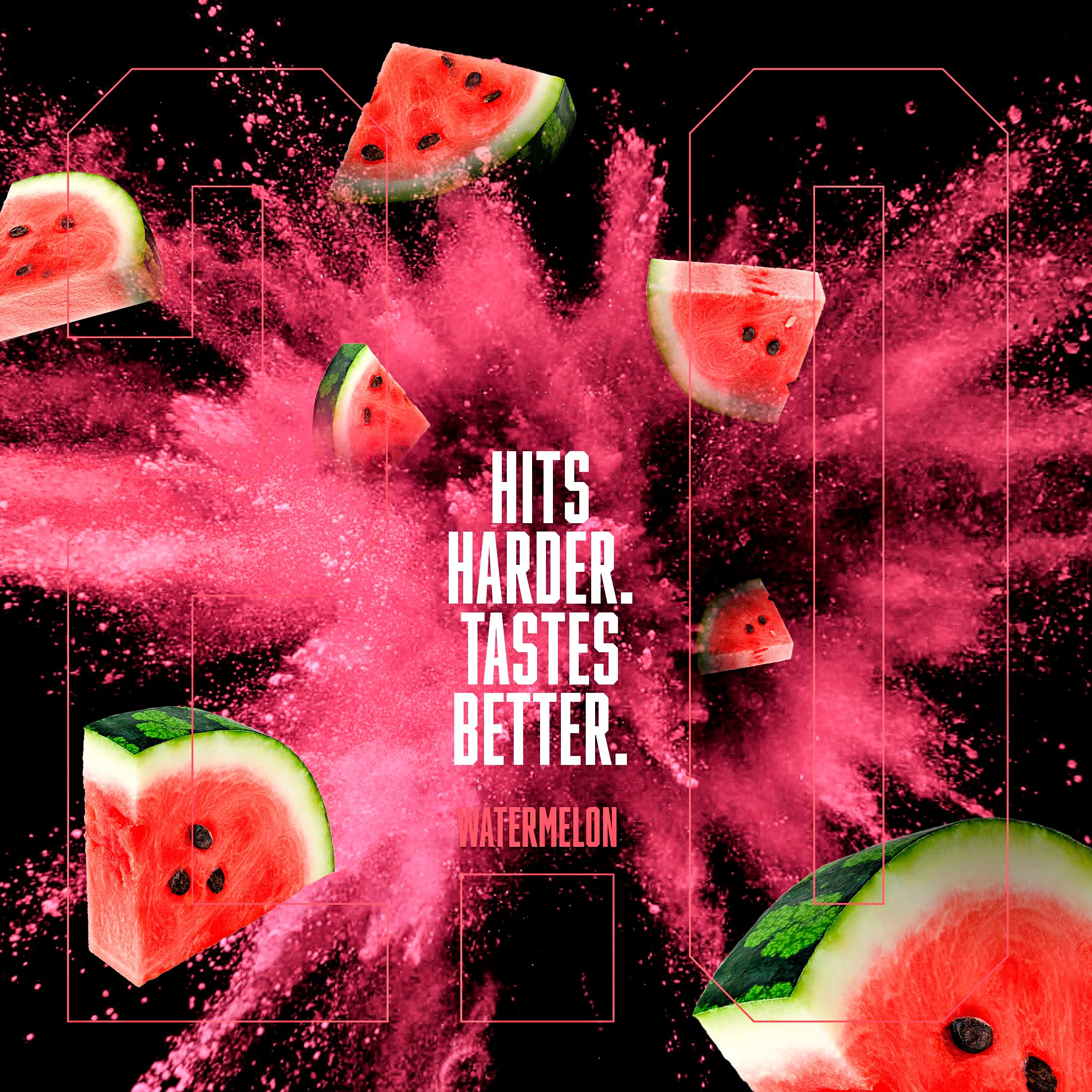 Six Star Pre-Workout Explosion Ripped 2.0 Watermelon - Endurance Powder with Caffeine Six Star uk supplements