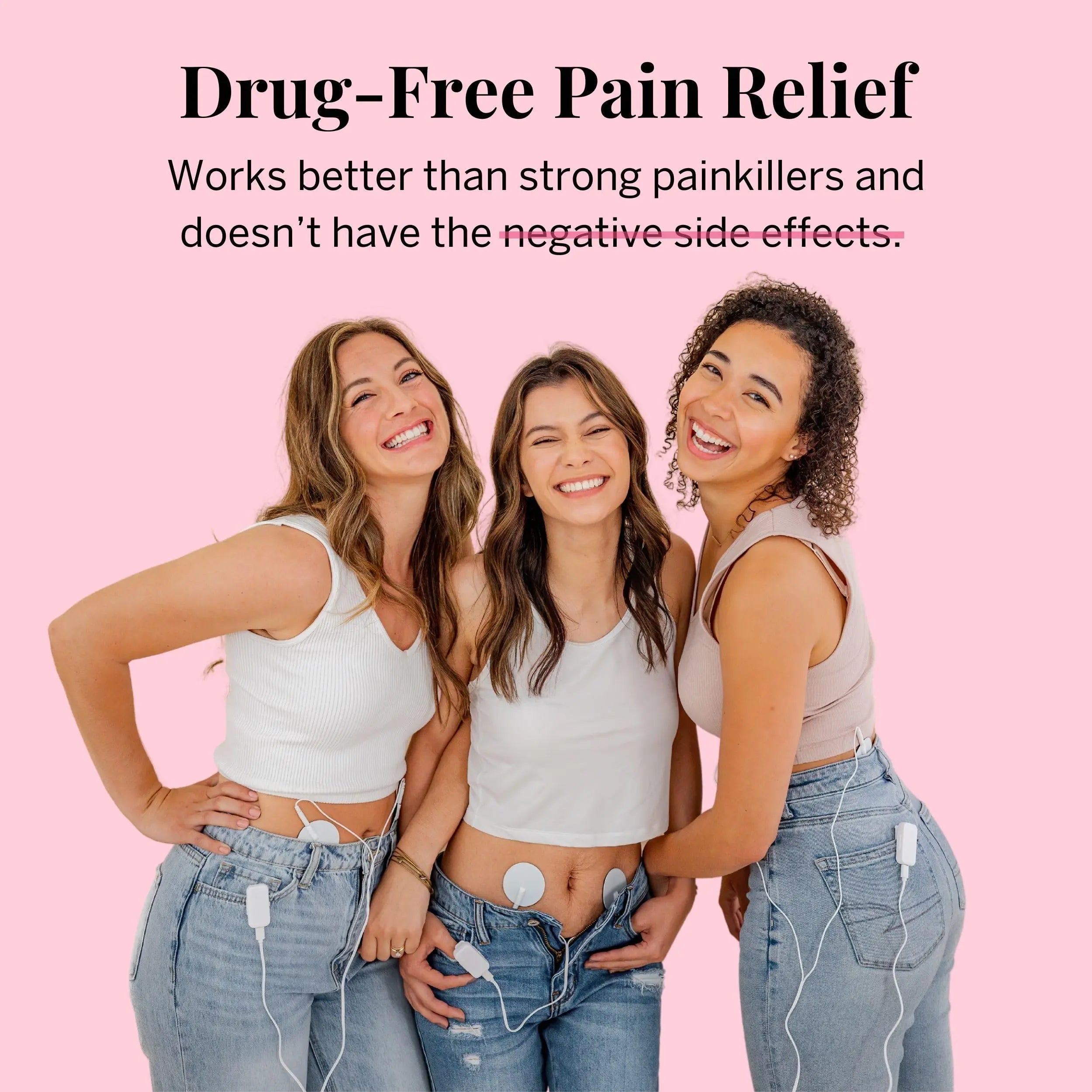 Pixie Period Pain Relief Device - Best PMS Relief Simulator with TENS Technology - Thinnest Wearable Tens Unit - Unnoticeable Under Clothes - Menstrual Cramp Comfort for Feminine Care Pixie Cup uk supplements