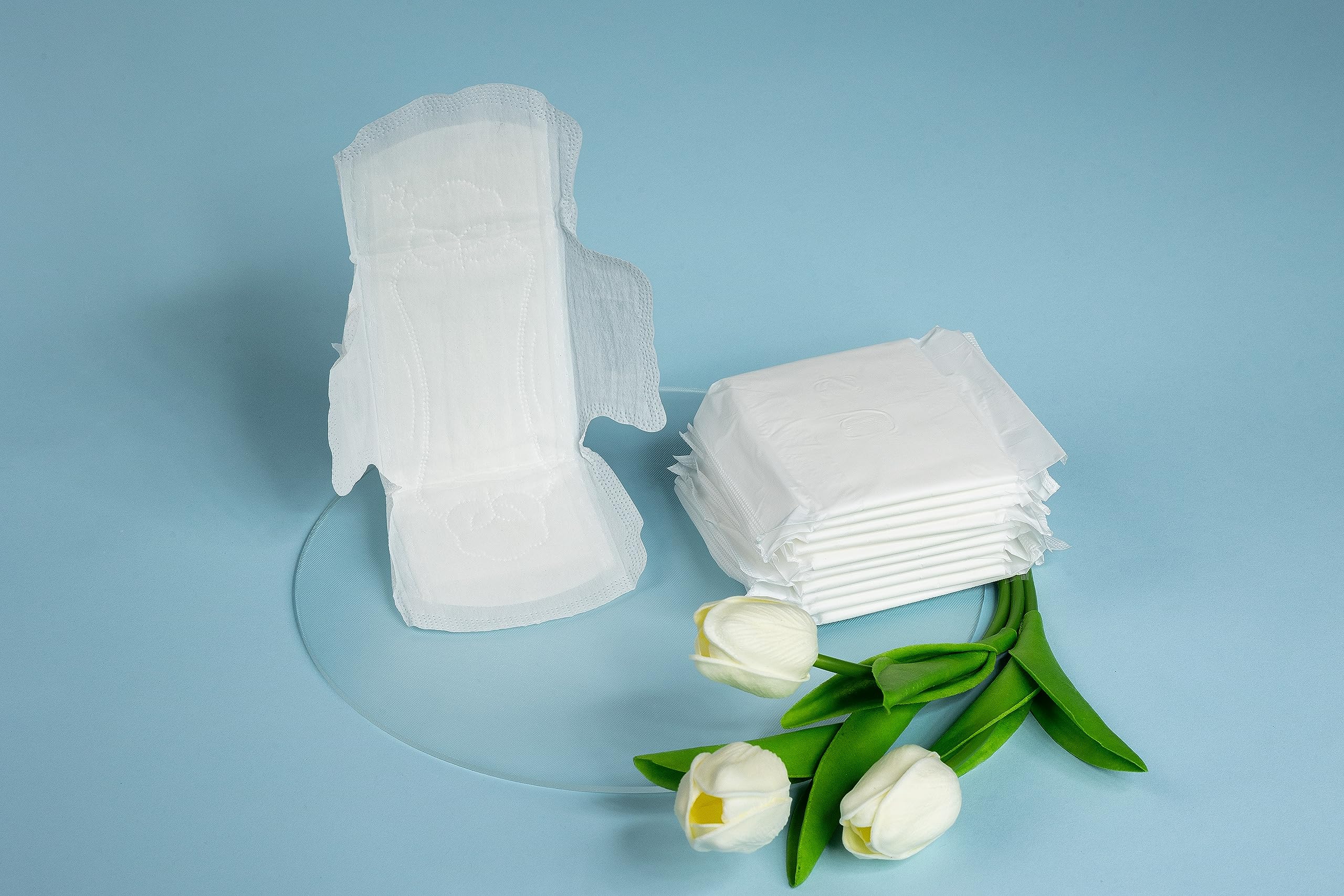 WHITE EVE Sanitary Pad Ultra Thin Sanitary Pads for Women with Fast Absorption and Leak Guard WHITE EVE uk supplements