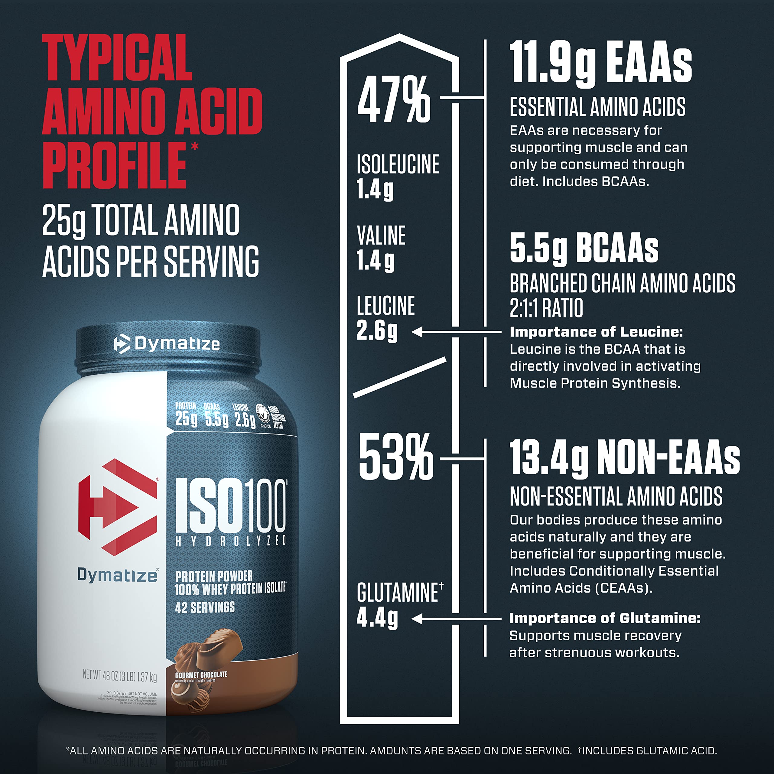 Dymatize ISO100 Hydrolyzed Protein Powder, 100% Whey Isolate Protein, 25g of Protein Dymatize uk supplements