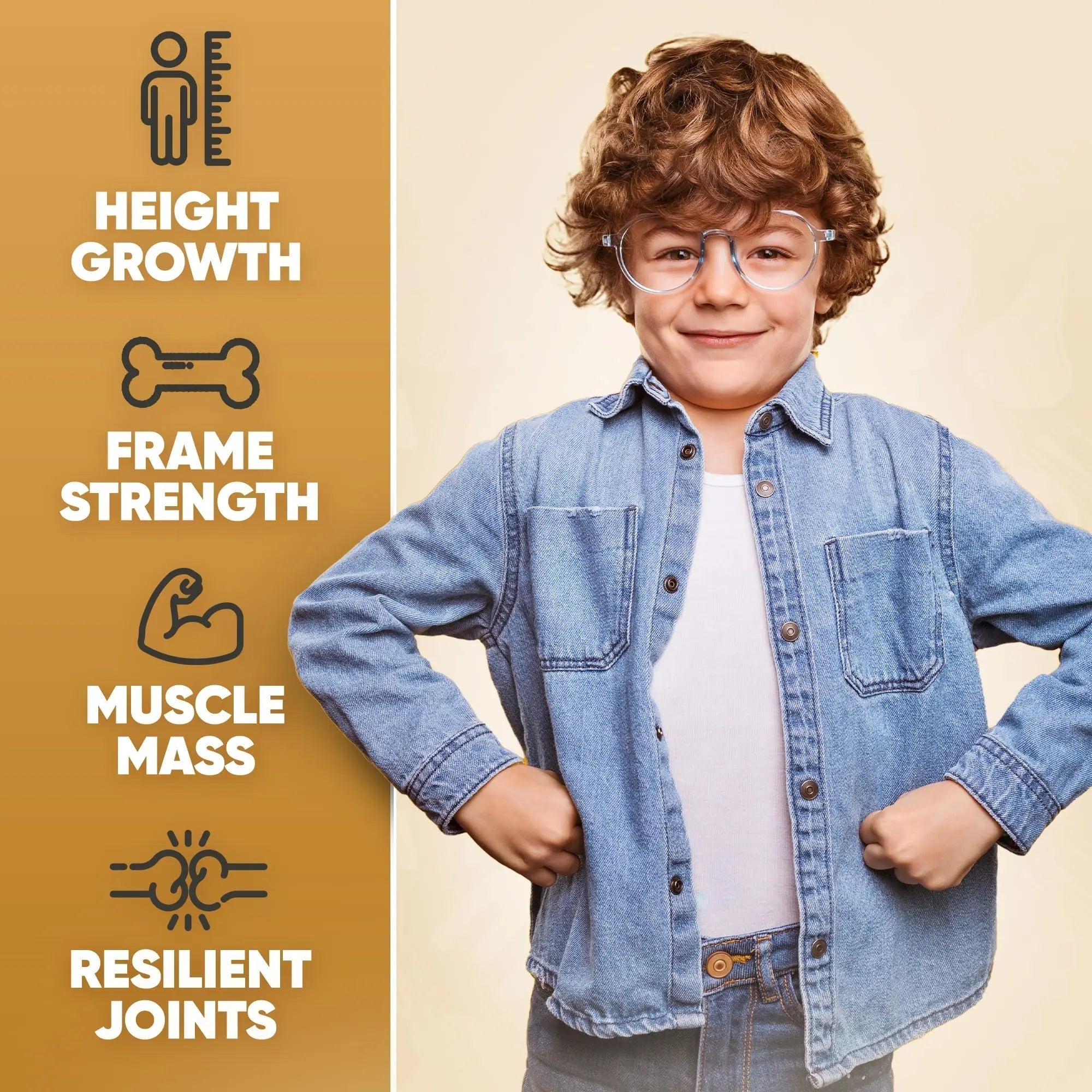 Height Growth Increase Vitamin Gummies, Calcium 100mg, Magnesium Glycinate 30mg, Zinc, Ashwagandha, Vitamin K2 D3 25mg Grow Tall Maximizer Supplement HighSpot uk supplements