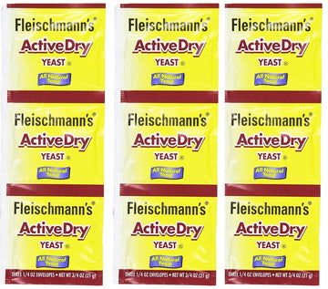 3 set Active Dry Yeast,0.25 Ounce, 9 Count Fleischmann's SALUTE uk supplements