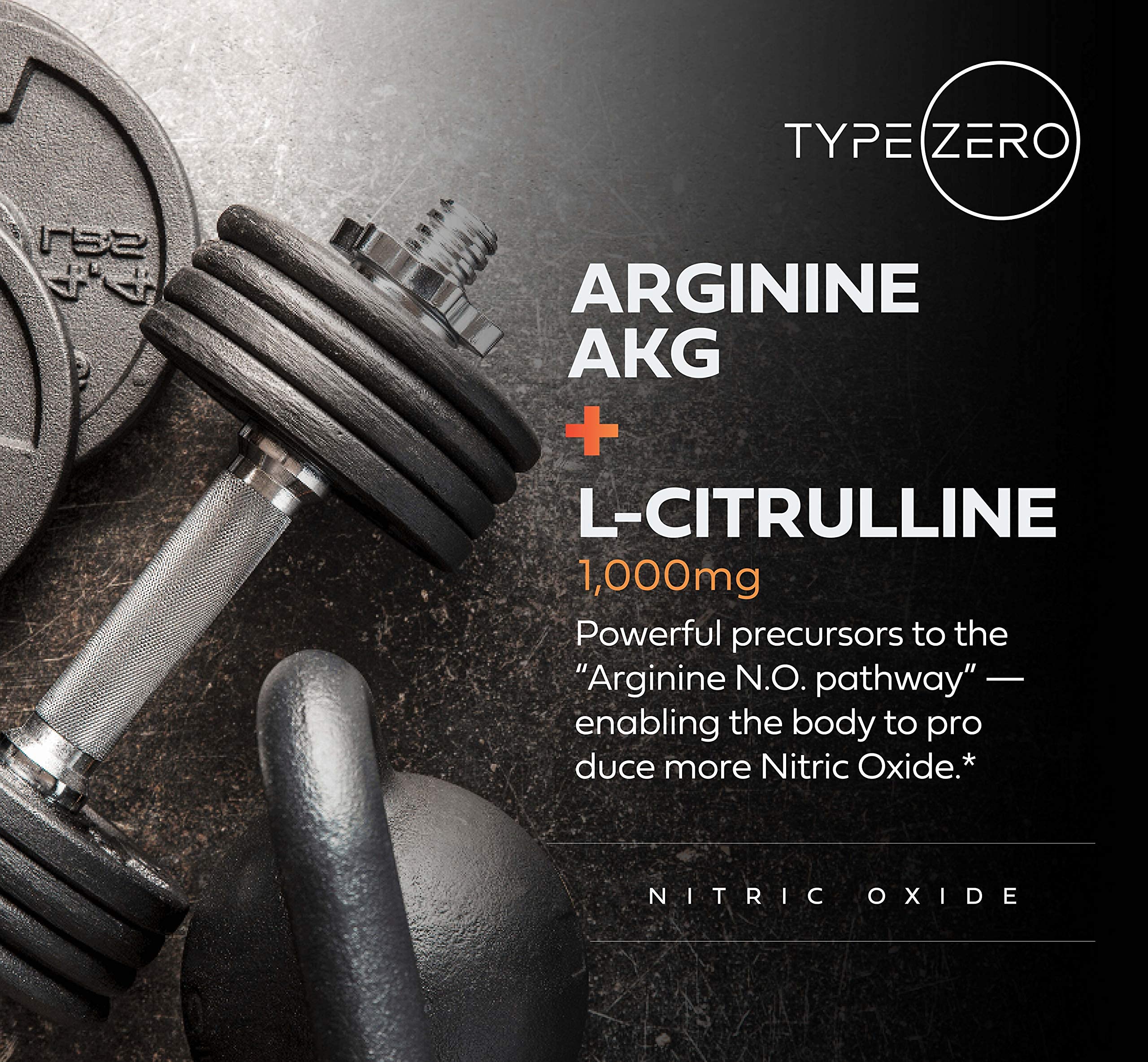 Type Zero Nitric Oxide 6X Booster, 150 Veggie Capsules - Natural Supplement - Beetroot, Arginine AKG, Citrulline, Pine Bark, Garlic & VIT C | Nitrous Oxide Type Zero uk supplements