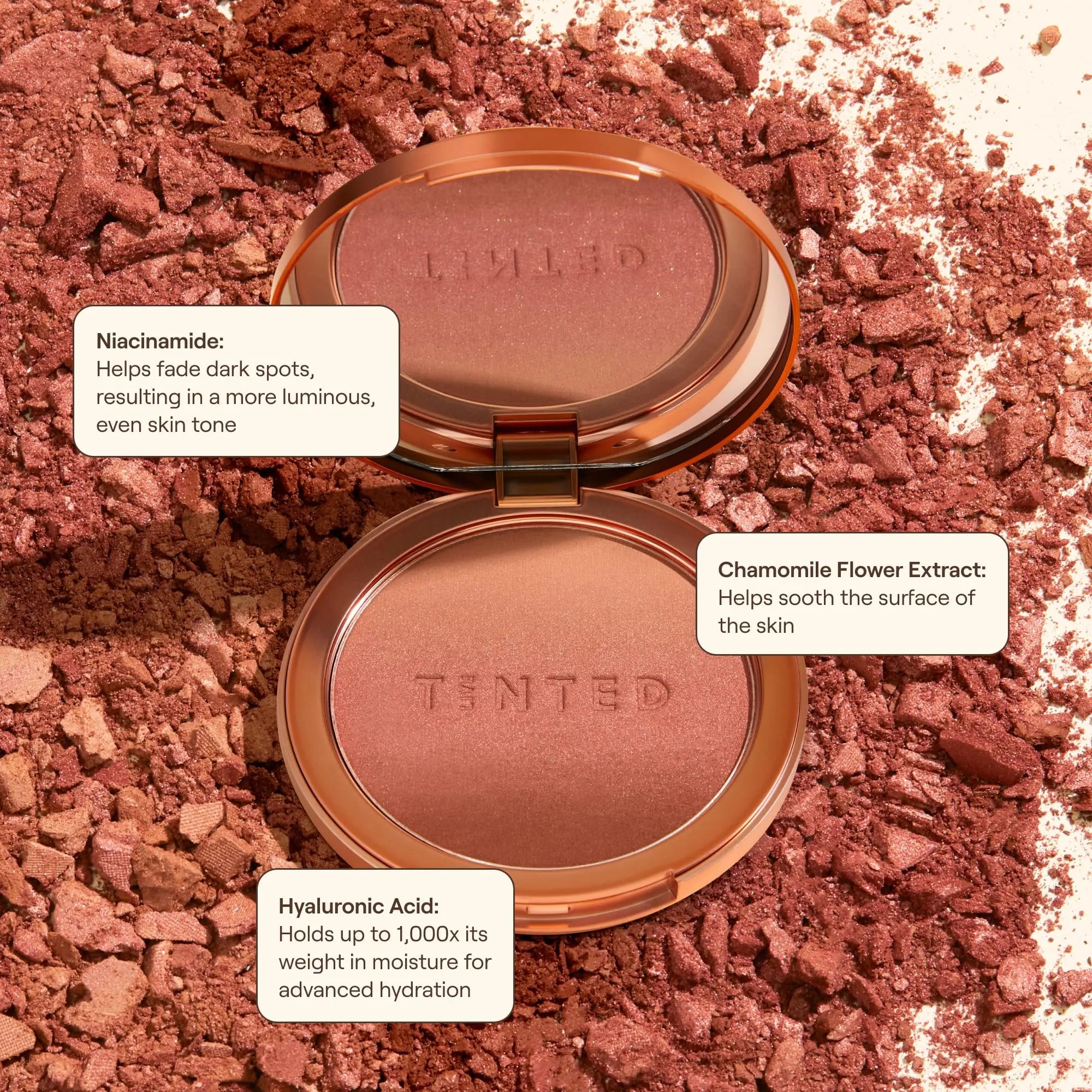 Live Tinted Huebeam Jumbo Gradient Blushing Bronzer - Lightweight, Highly-Pigmented, Buildable & Blendable - Sunkissed, Glowy, Even Toned Skin Face Blush and Bronzer - 15g / 0.5 oz Live Tinted uk supplements