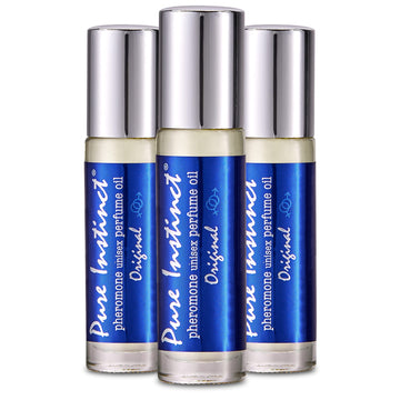 Pure Instinct Roll-On (3-Pack) - The Original Pheromone Infused Essential Oil Perfume Pure Instinct uk supplements
