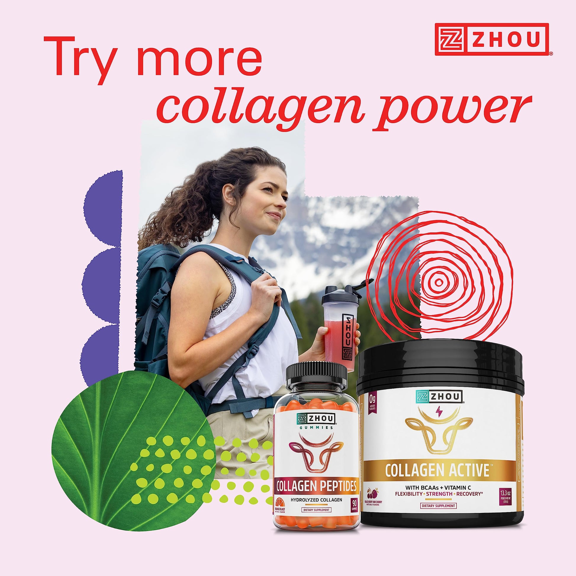 Zhou Collagen Peptides Hydrolyzed Protein Powder – Grass Fed, Pasture Raised, Unflavored Zhou Nutrition uk supplements