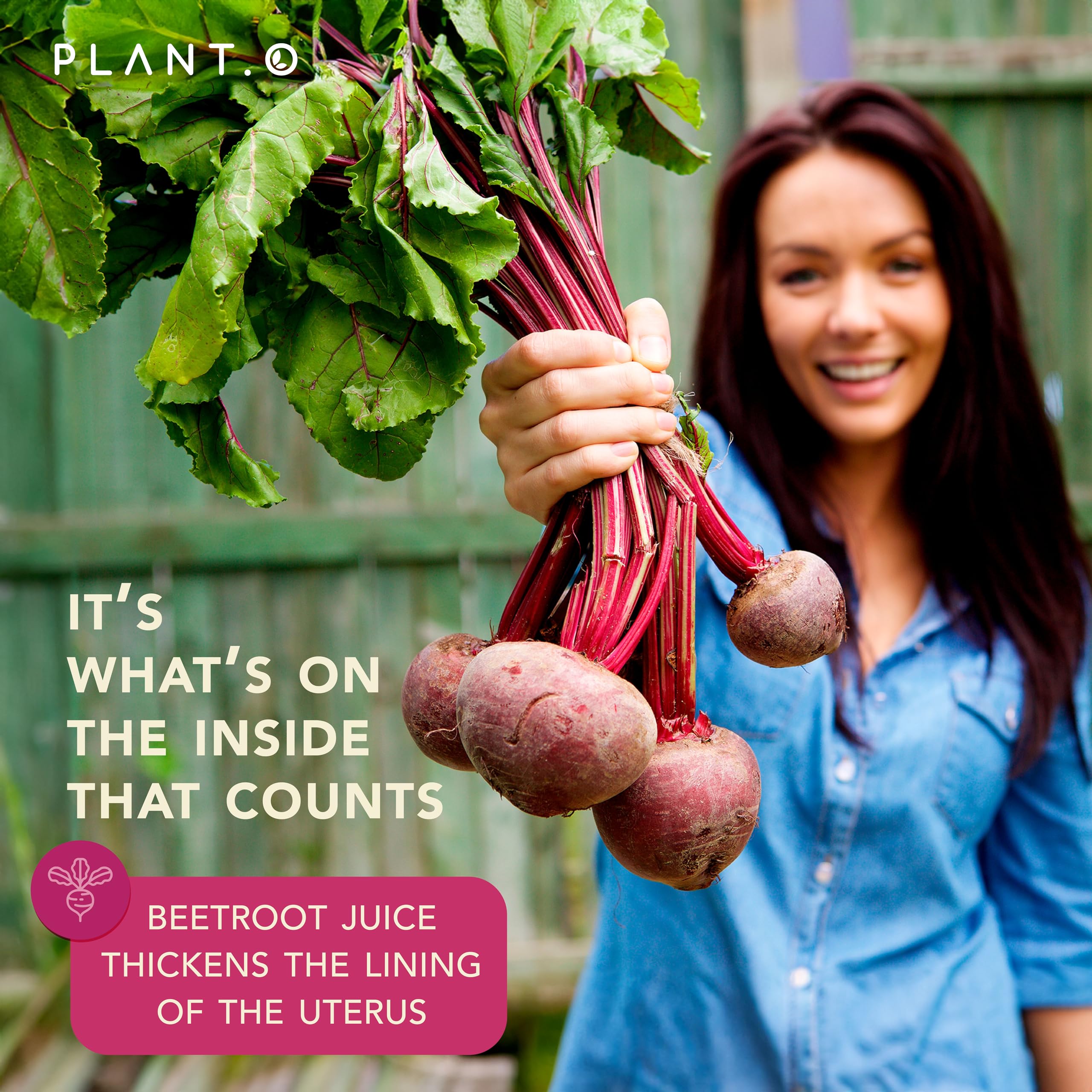 PLANT.O NUTRITION Vaginal Probiotics for Women with 4 Lactobacillus Strains Probiotic & Prebiotic Blend PLANT.O NUTRITION uk supplements