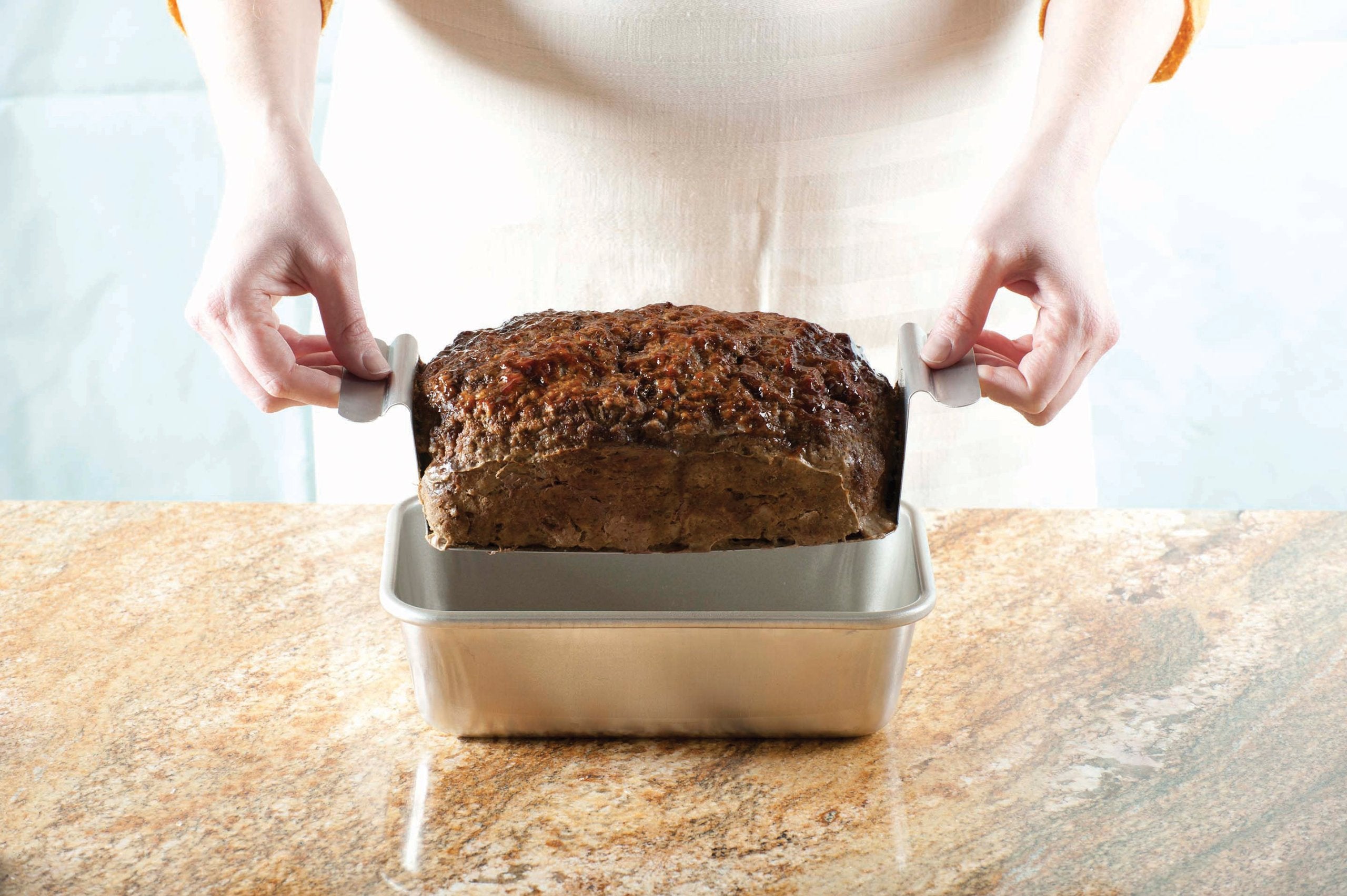Nordic Ware Naturals Meat Loaf Pan with Lifting Trivet Nordic Ware uk supplements