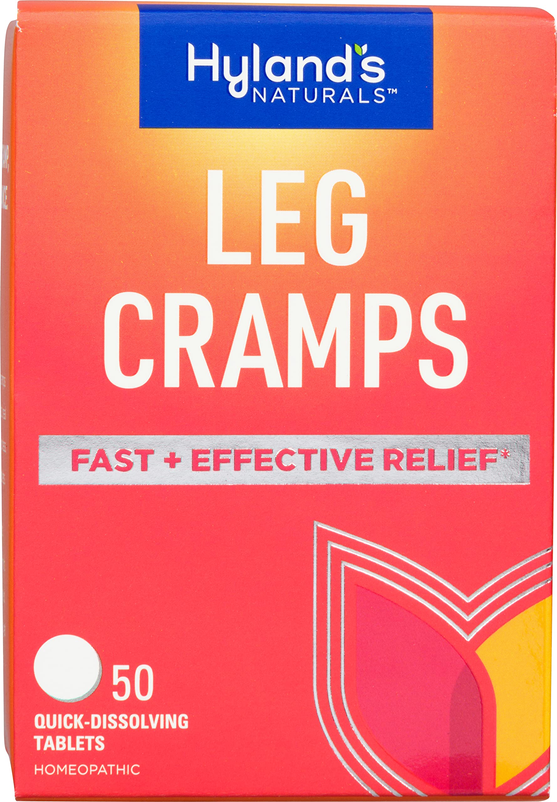 Hyland's Leg Cramps, Relief of Leg, Calf, Charley Horses, and Foot Cramps, 50 Quick-Dissolving Tablets Hyland's uk supplements