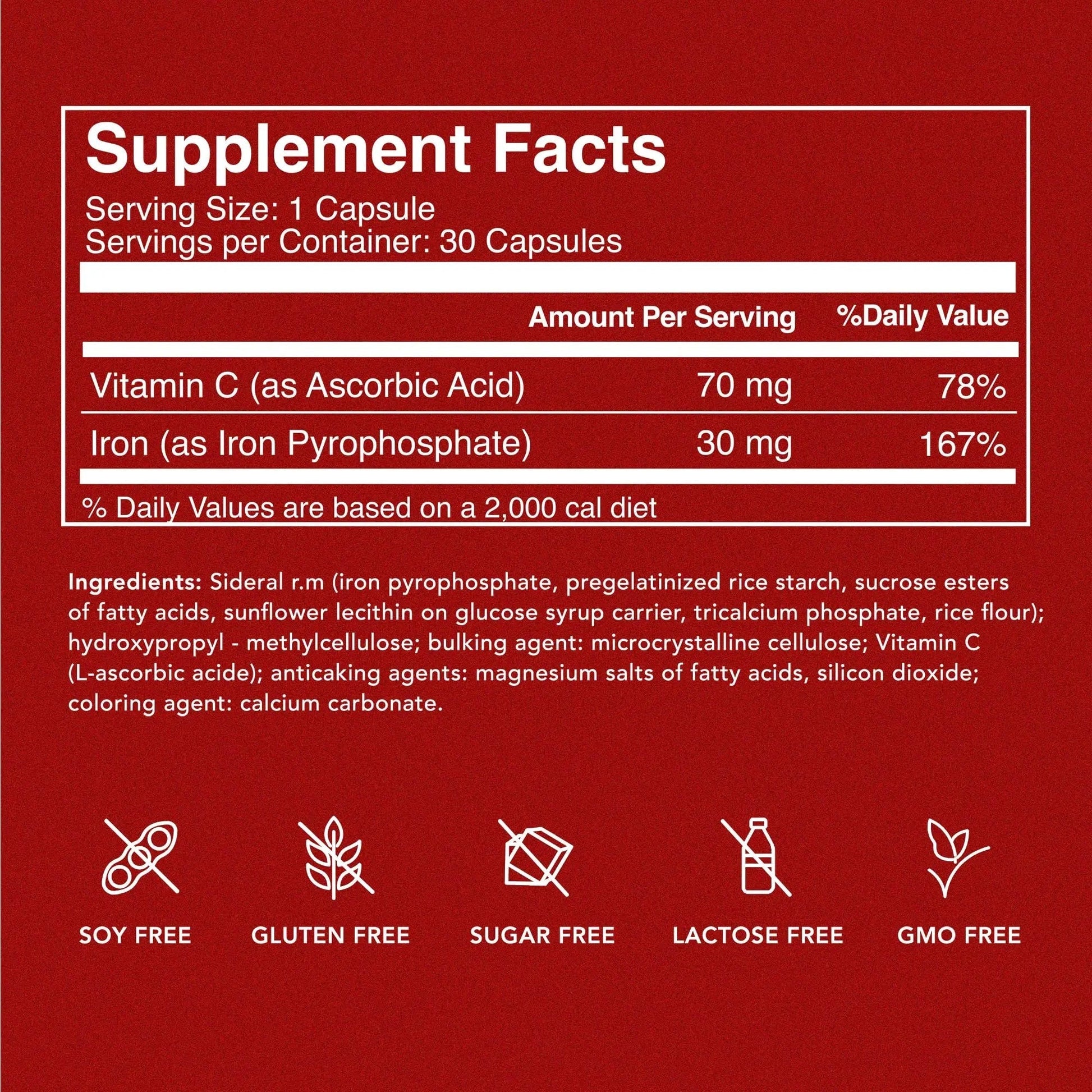 SiderAL Forte Iron Supplement Clinically Proven to Increase Levels Without Side Effects | Sucrosomial High Absorption Gentle Iron Pills for Women and Men | PHARMANUTRA uk supplements