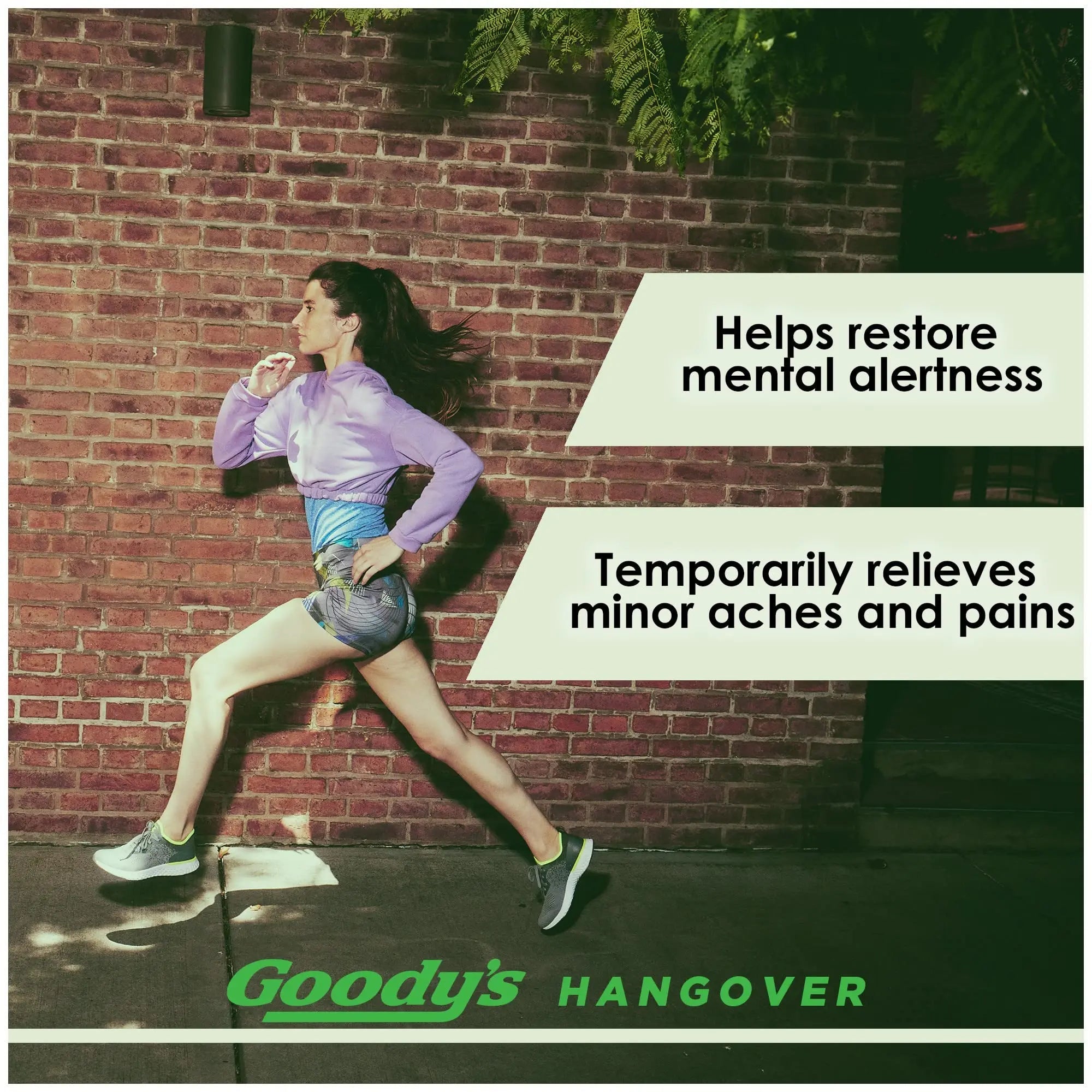 Goody's Hangover Relief Powder, Dual Action Fast Headache Pain Relief with Aspirin and Caffeine, Berry Citrus Flavor, 4 Powder Sticks, 6 Pack Goody's uk supplements