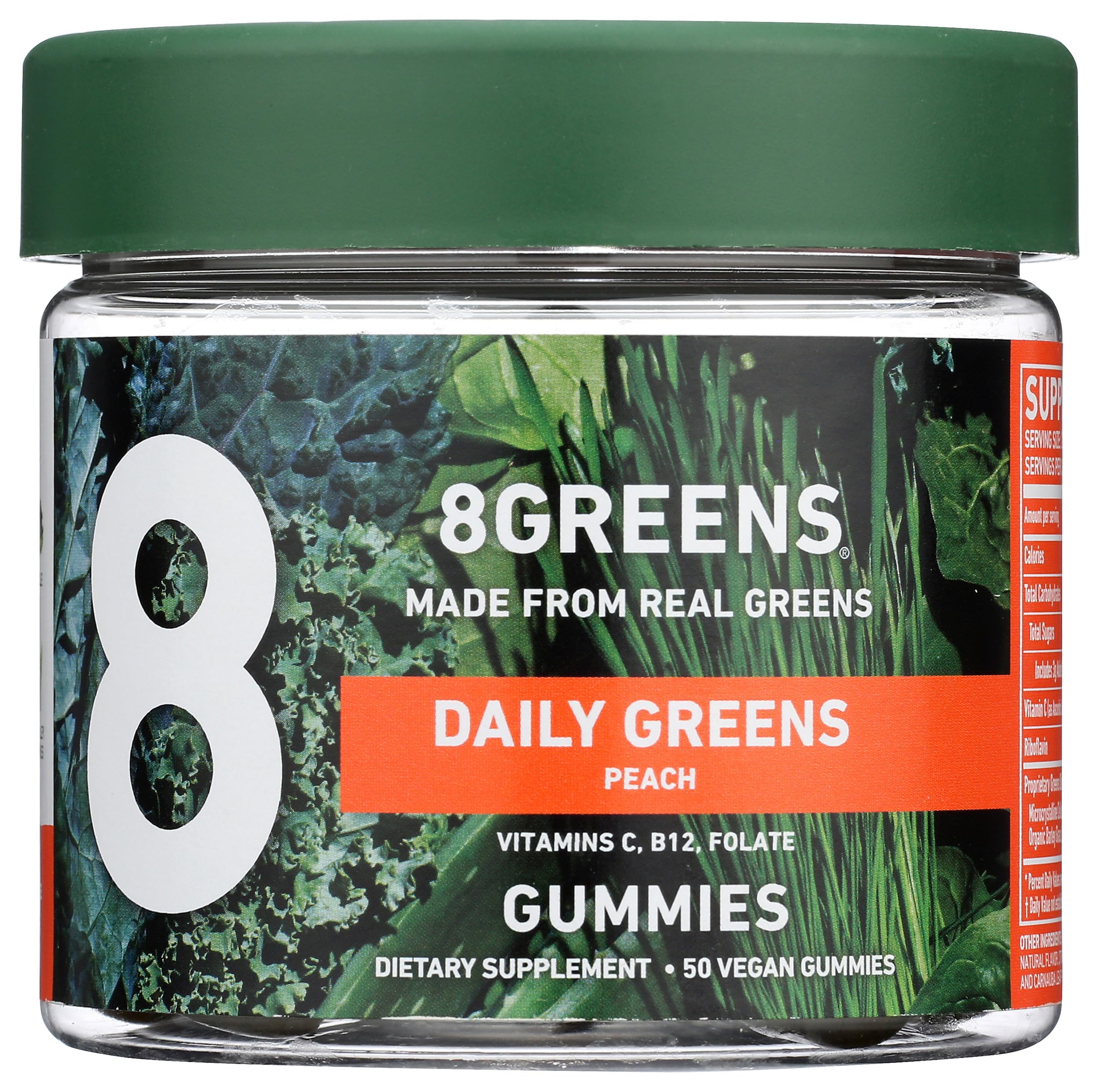 8Greens Daily Greens Gummies - Superfood Booster, Energy & Immune Support 8Greens uk supplements