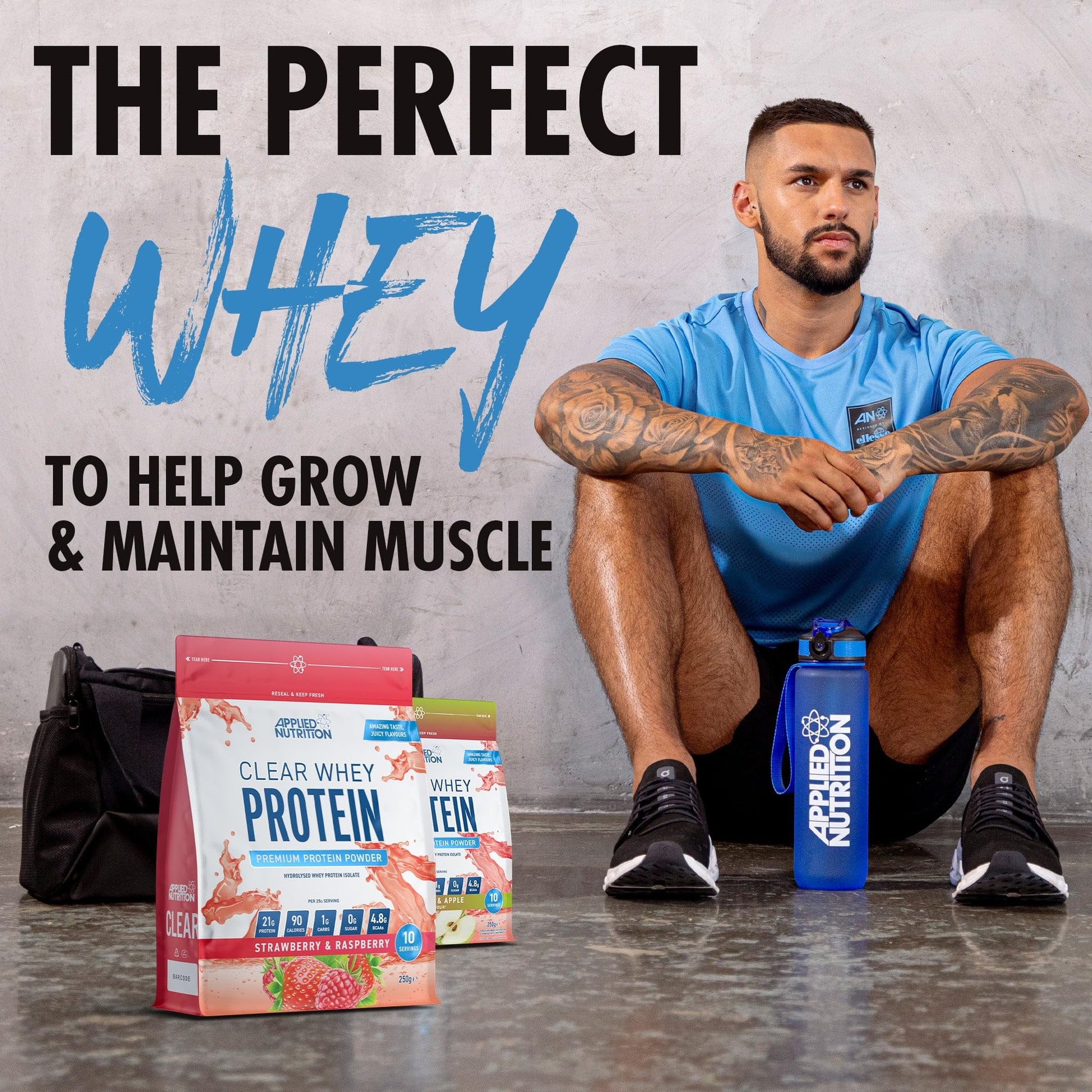 Applied Nutrition Clear Whey Isolate - Whey Protein Isolate, Refreshing High Protein Powder Applied Nutrition uk supplements