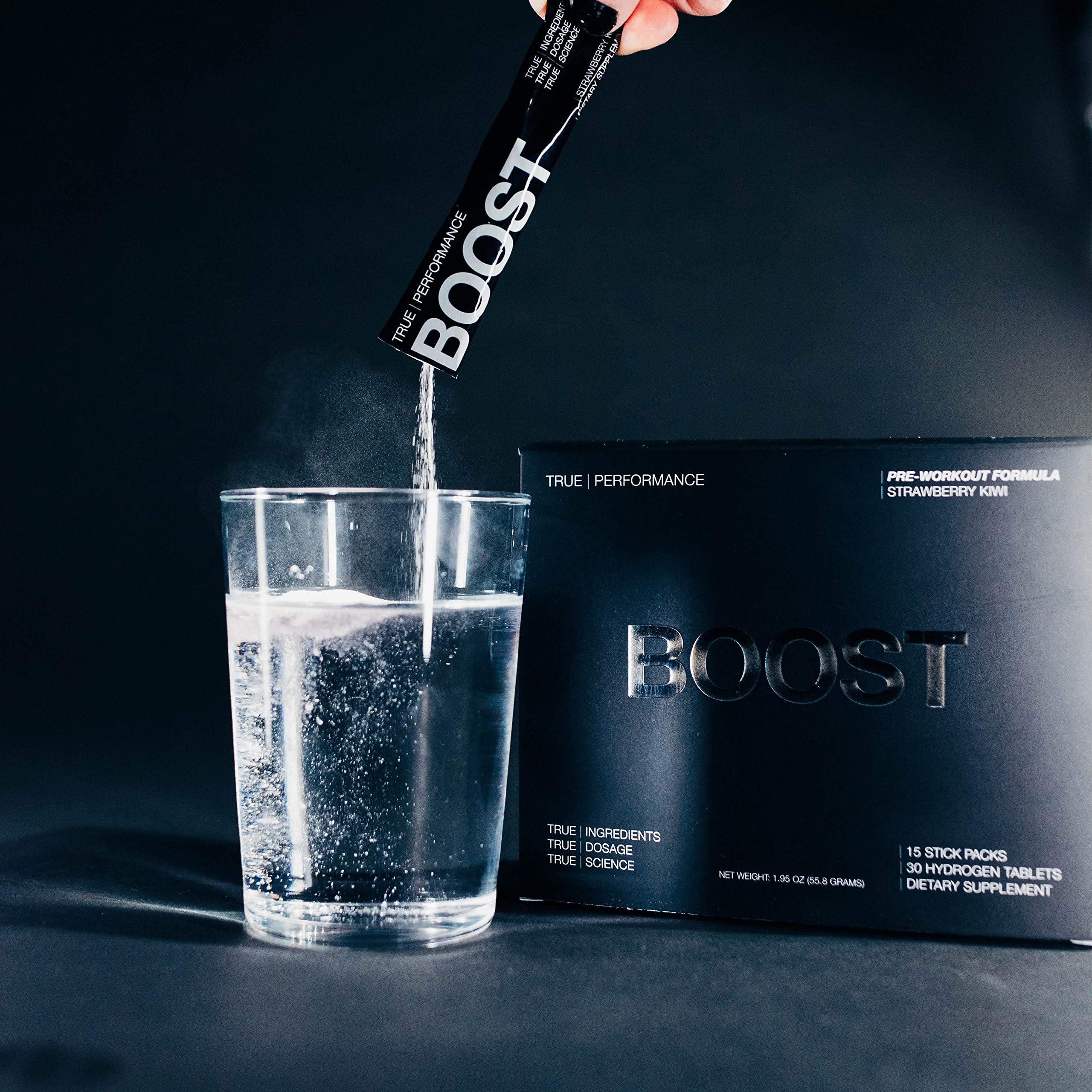 Pre Workout Mix & Nitric Oxide Booster, BOOST - Intense Performance, Energy, Endurance DRINK HRW uk supplements
