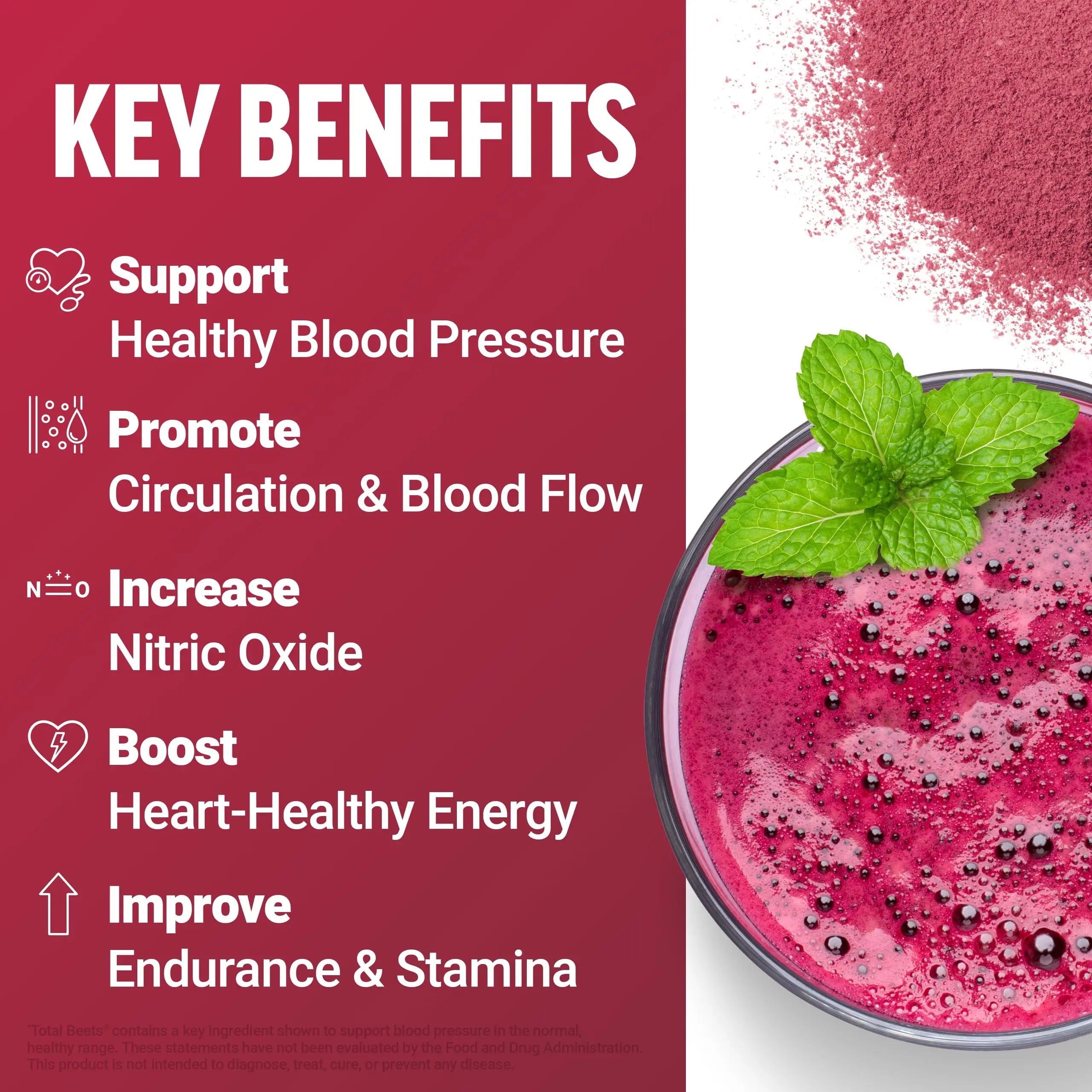 Force Factor Total Beets Superfood Beet Root Powder 2-Pack, Nitrates to Support Circulation, Blood Flow, Nitric Oxide, Energy, Endurance, Stamina Force Factor uk supplements