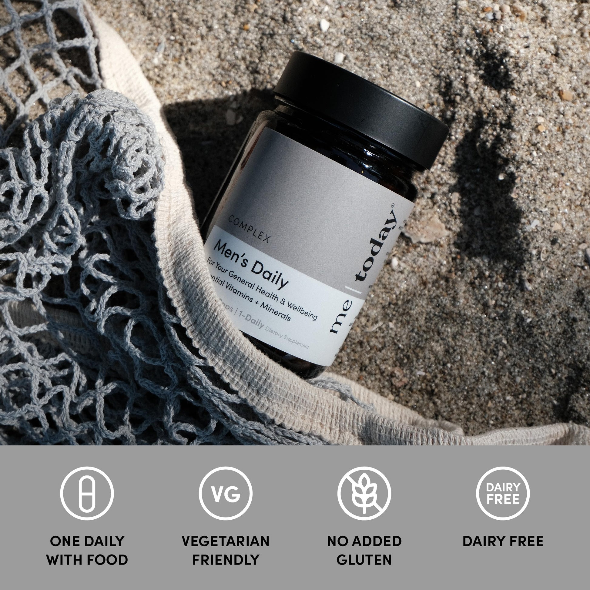 me today Multivitamin for Men, Mineral Supplements with 27 Vitamins, Minerals and Herbs, Including D, C, A, B, Biotin and Zinc, Vegetarian | General Health Supplements | 60 Capsules me today uk supplements