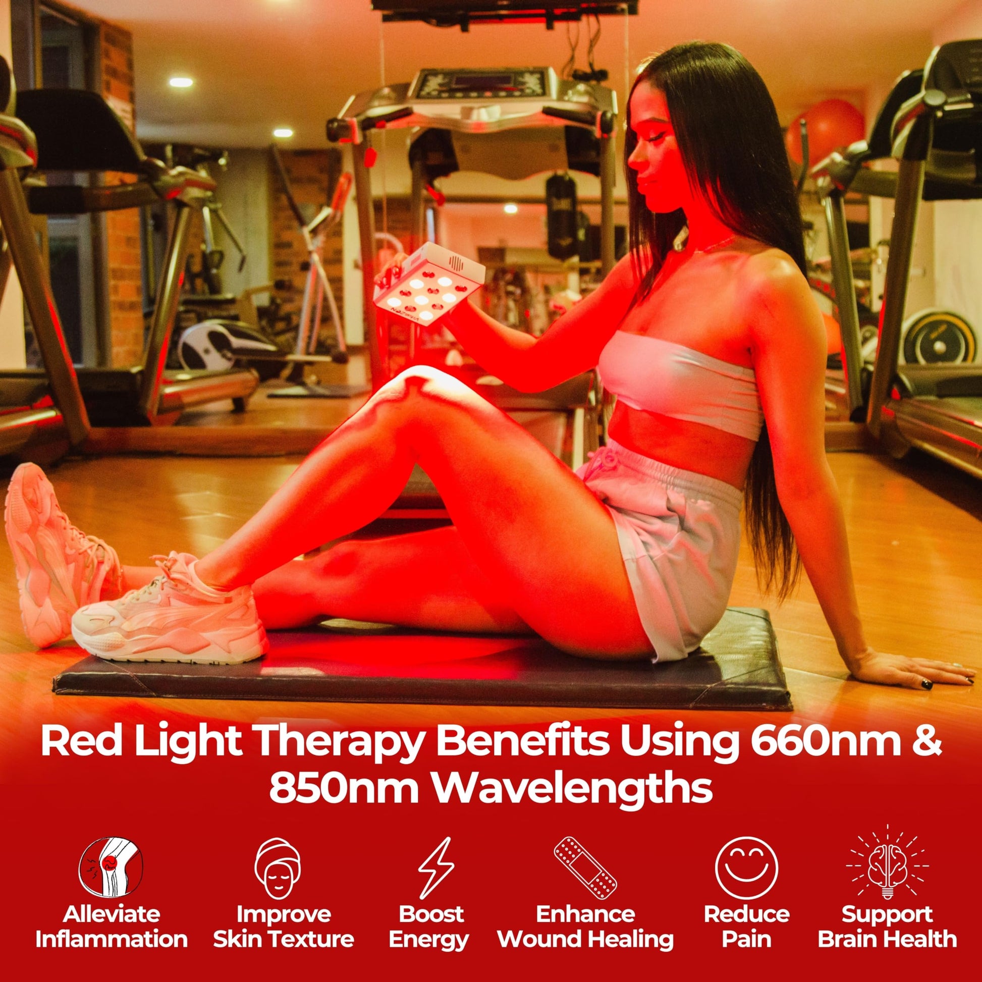 VitaliZEN Cosmo 60 Watt, Rechargeable Red & Near-Infrared Light Therapy Device. 660nm & 850nm VitaliZEN uk supplements