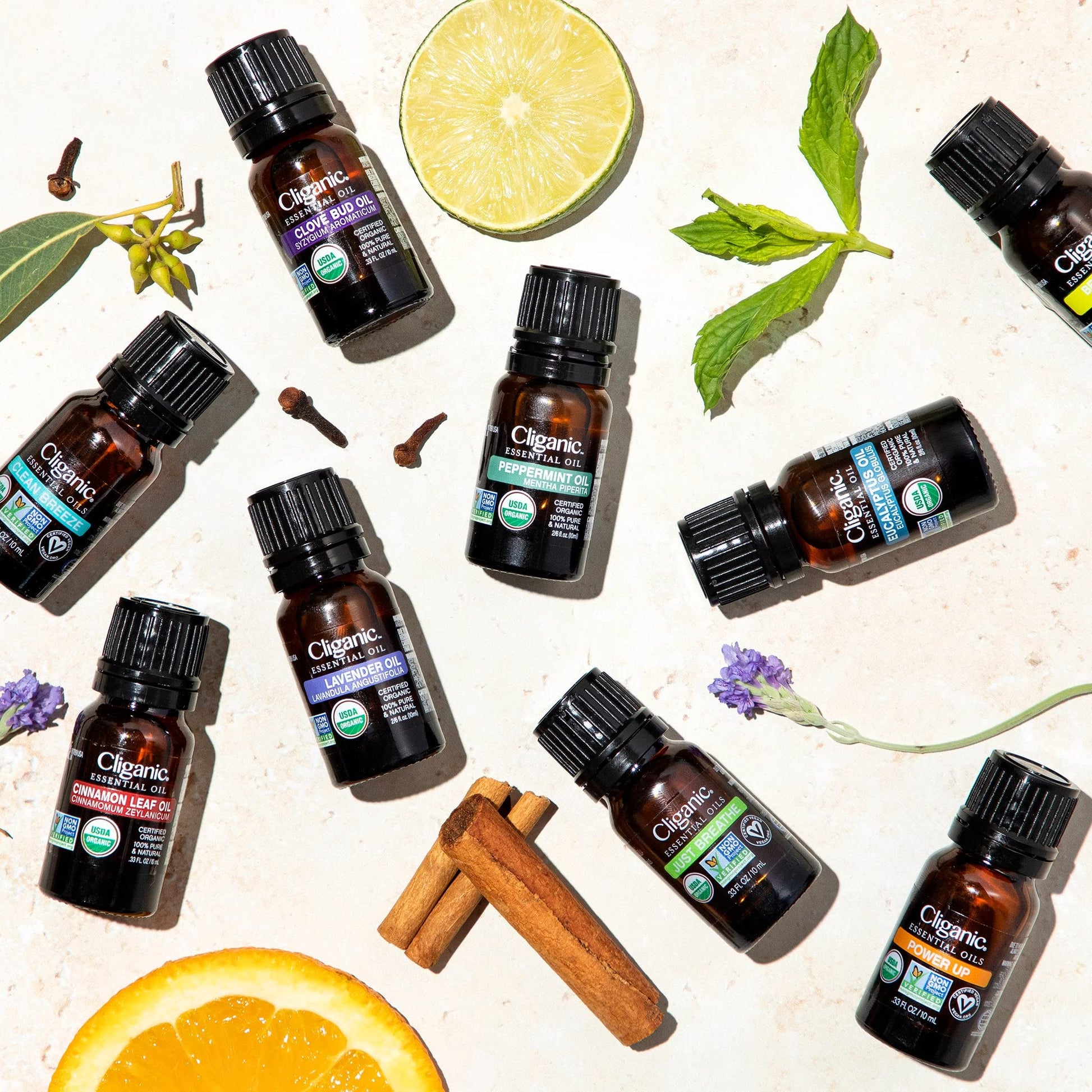 Cliganic Organic Essential Oils Blend Fortify Cliganic uk supplements