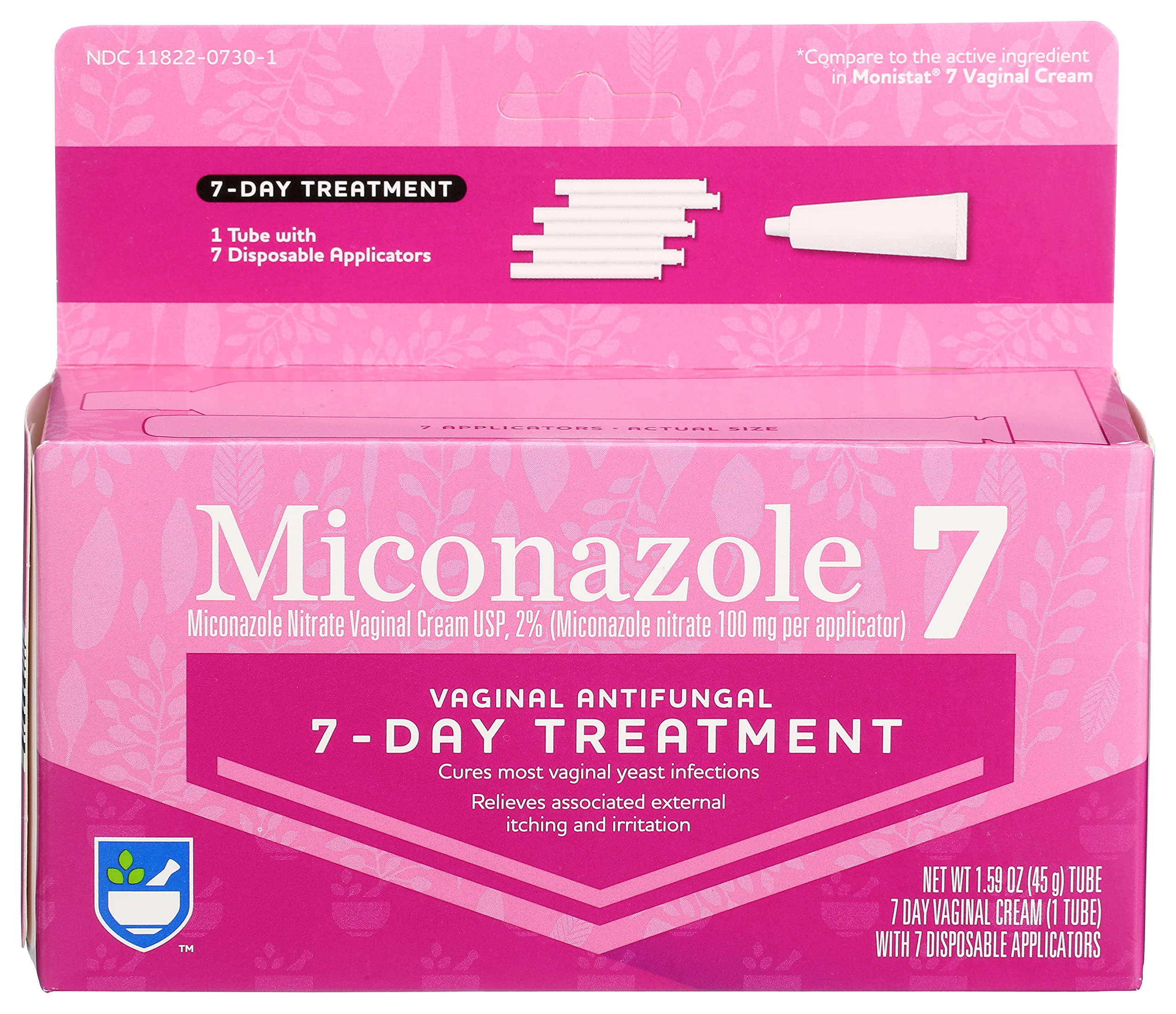 Rite Aid Miconazole 7, Miconazole Nitrate Vaginal Cream, USP 2% | 7 Day Treatment | Antifungal Cream Rite Aid uk supplements