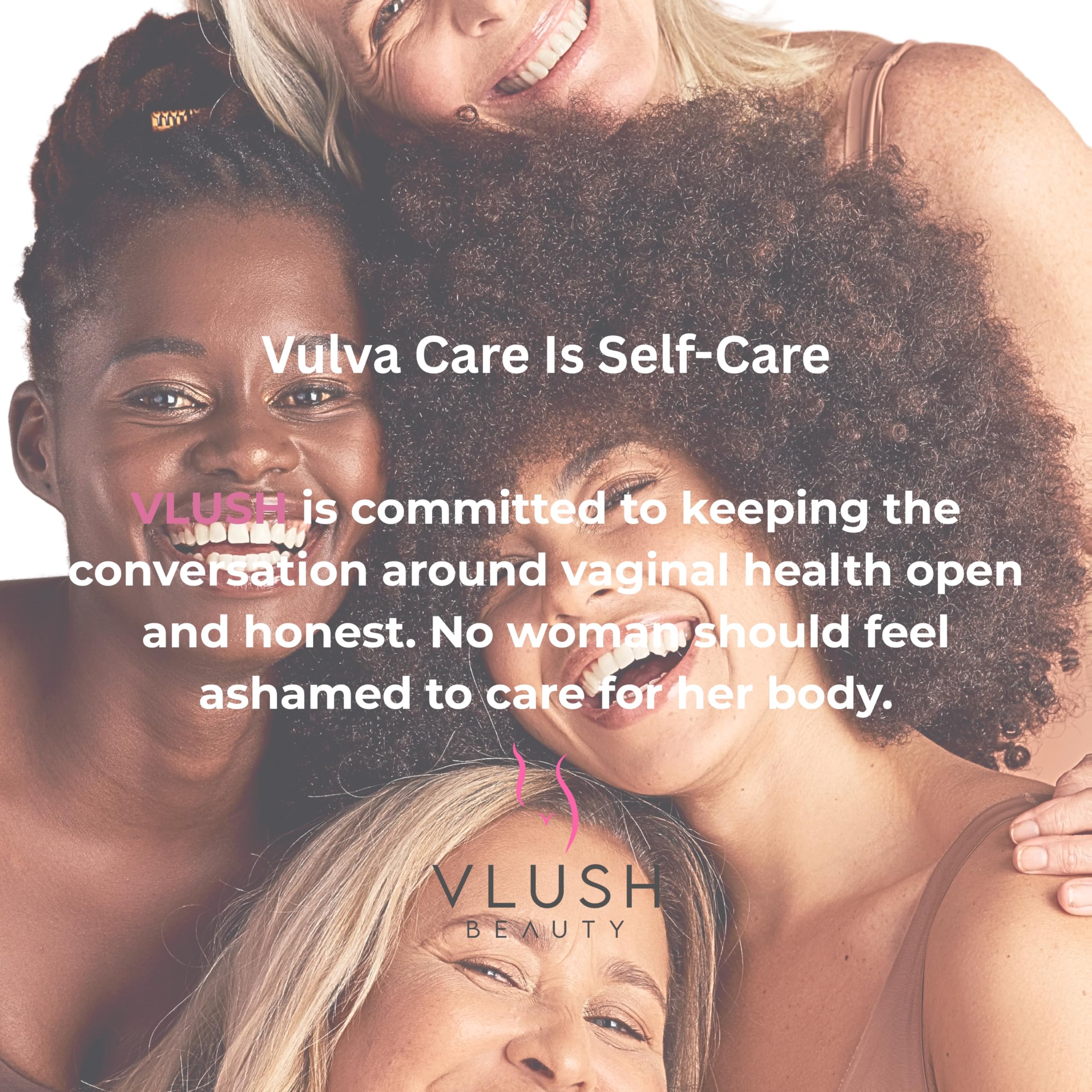 VLUSH Vaginal Moisturizer Suppositories - Deep Hydration with Hyaluronic Acid for Vaginal Dryness, Menopause Support & Daily Comfort, Made in FDA Registered Facility - Hormone-Free (10 Count) VLUSH uk supplements