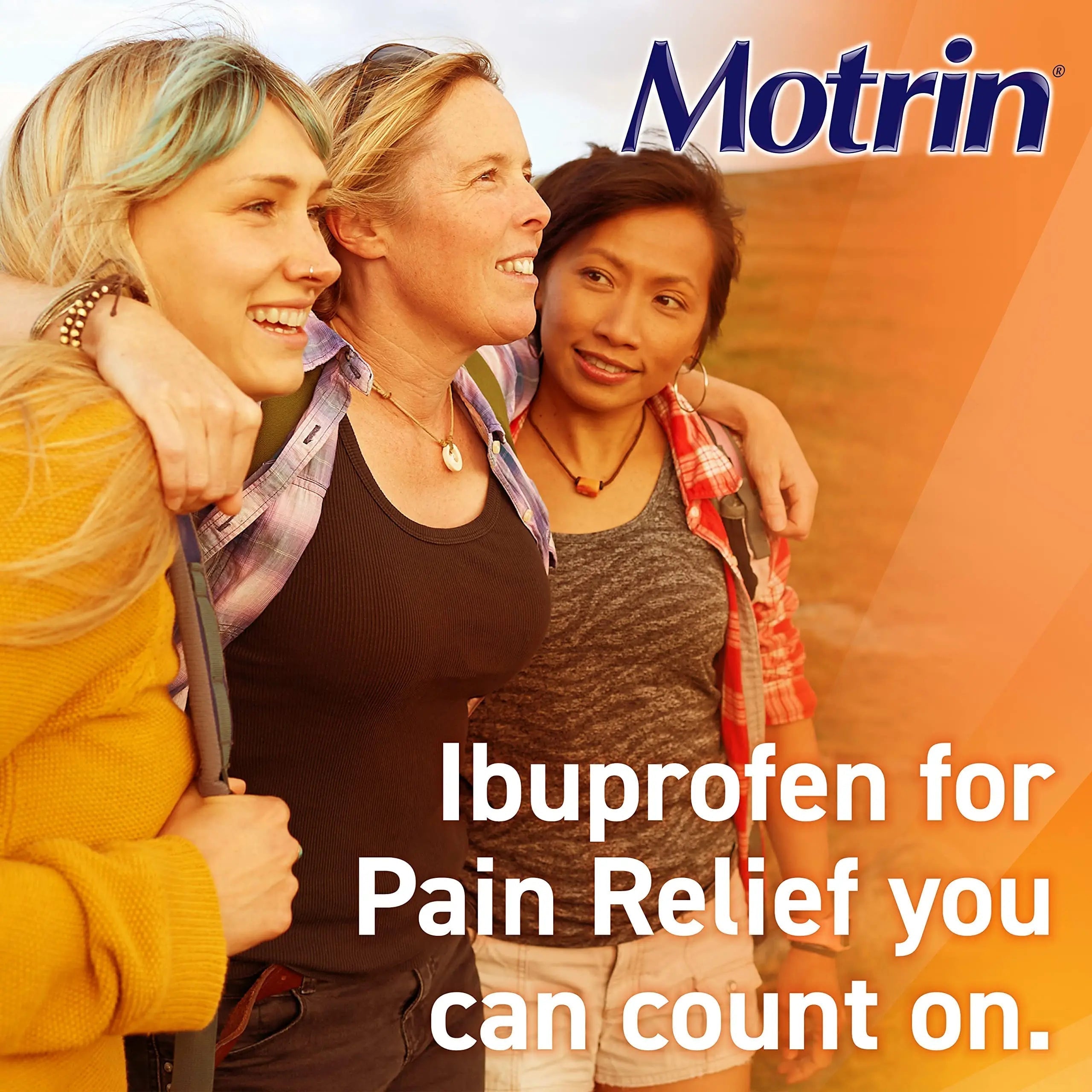 Motrin IB, Ibuprofen 200mg Tablets, NSAID Pain & Fever Reliever for Headache, Backache, Muscular Aches, Arthritis Pain Reliever, 50 Travel Packets of 2, 100 ct Motrin uk supplements