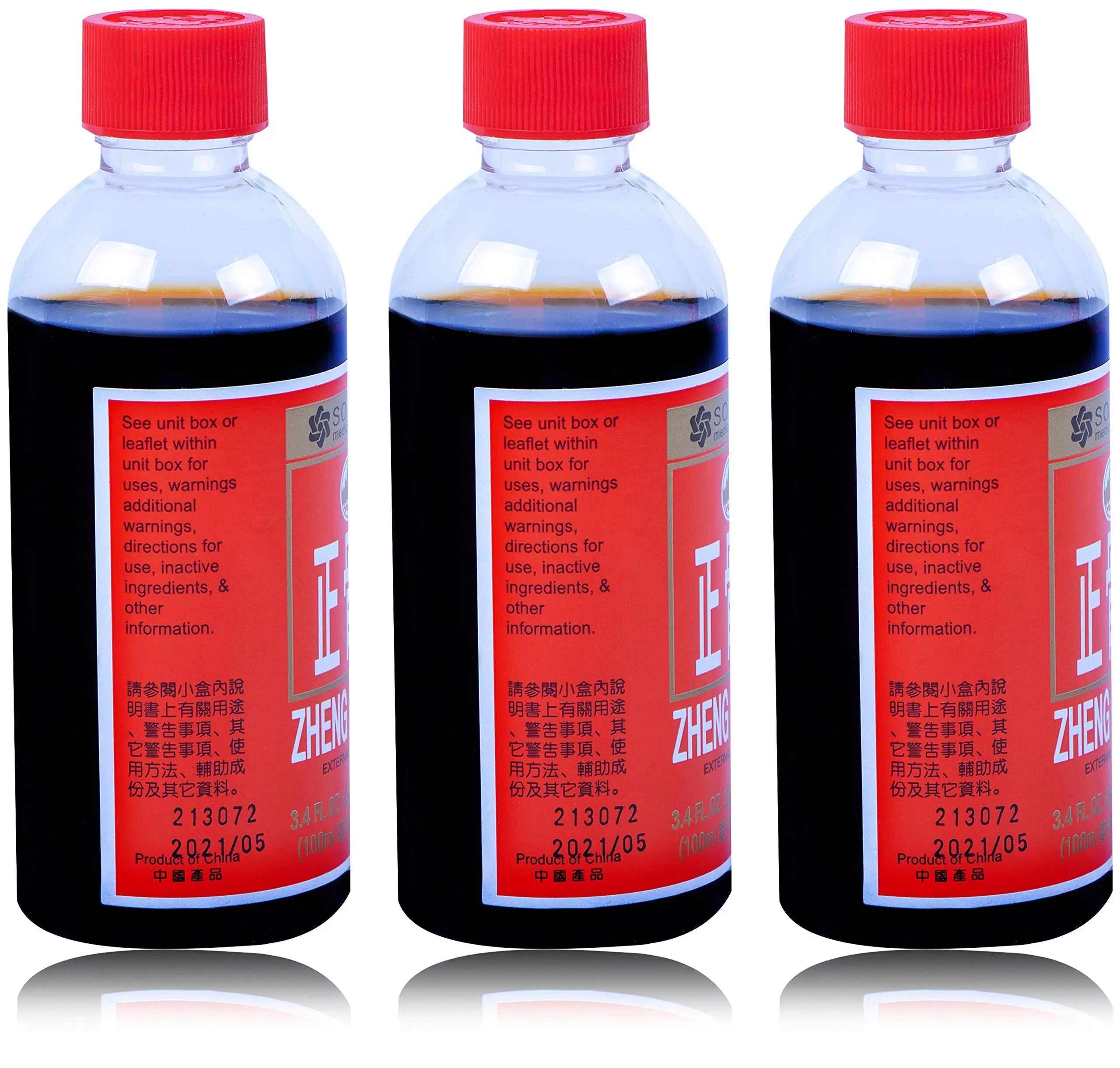 Solstice Medicine Company - Zheng Gu Shui Pain Relief - 3 Pack - 3.4 OZ SOLSTICE uk supplements