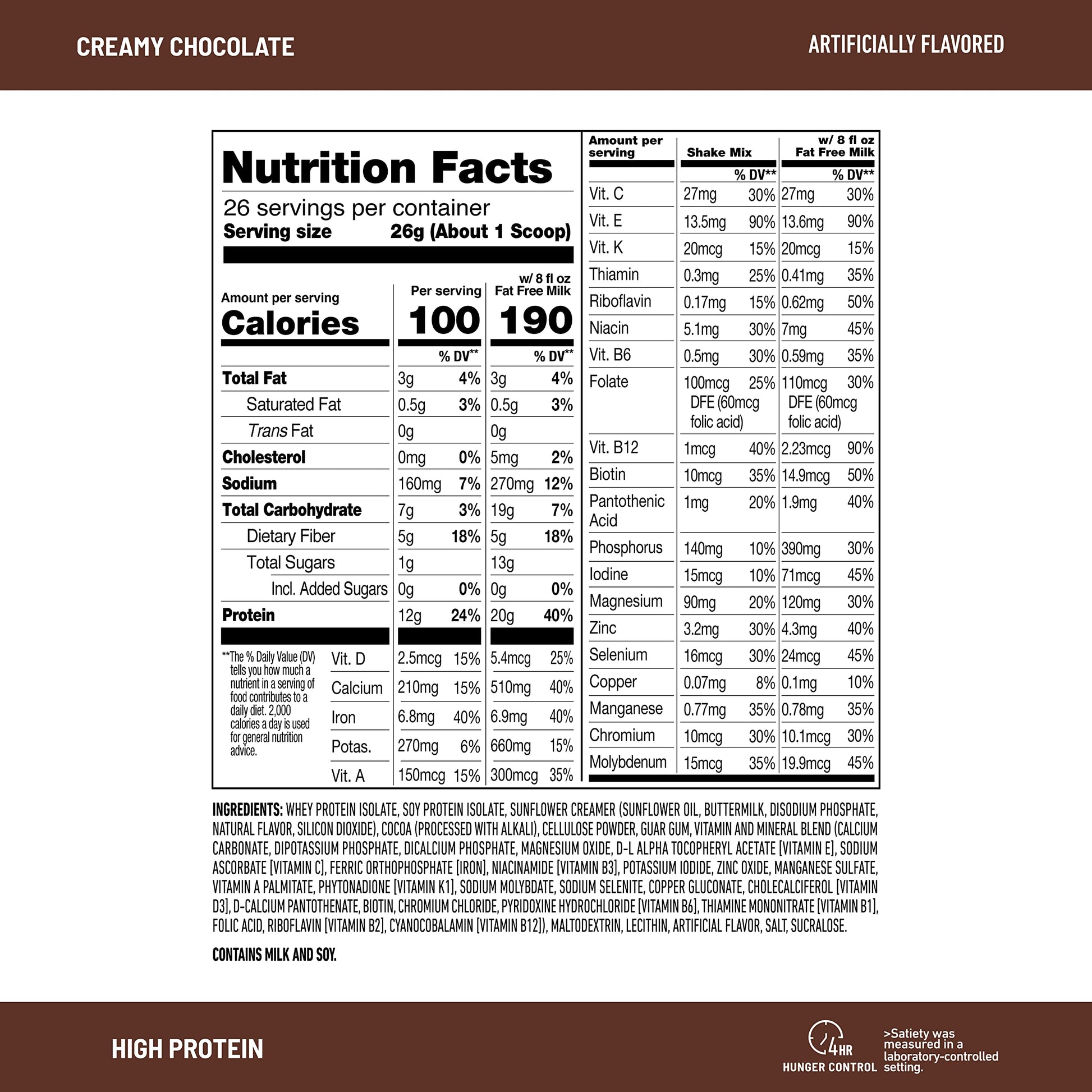 SlimFast High Protein Chocolate Bundle- 12 Count of Chocolate High Protein Meal SlimFast uk supplements