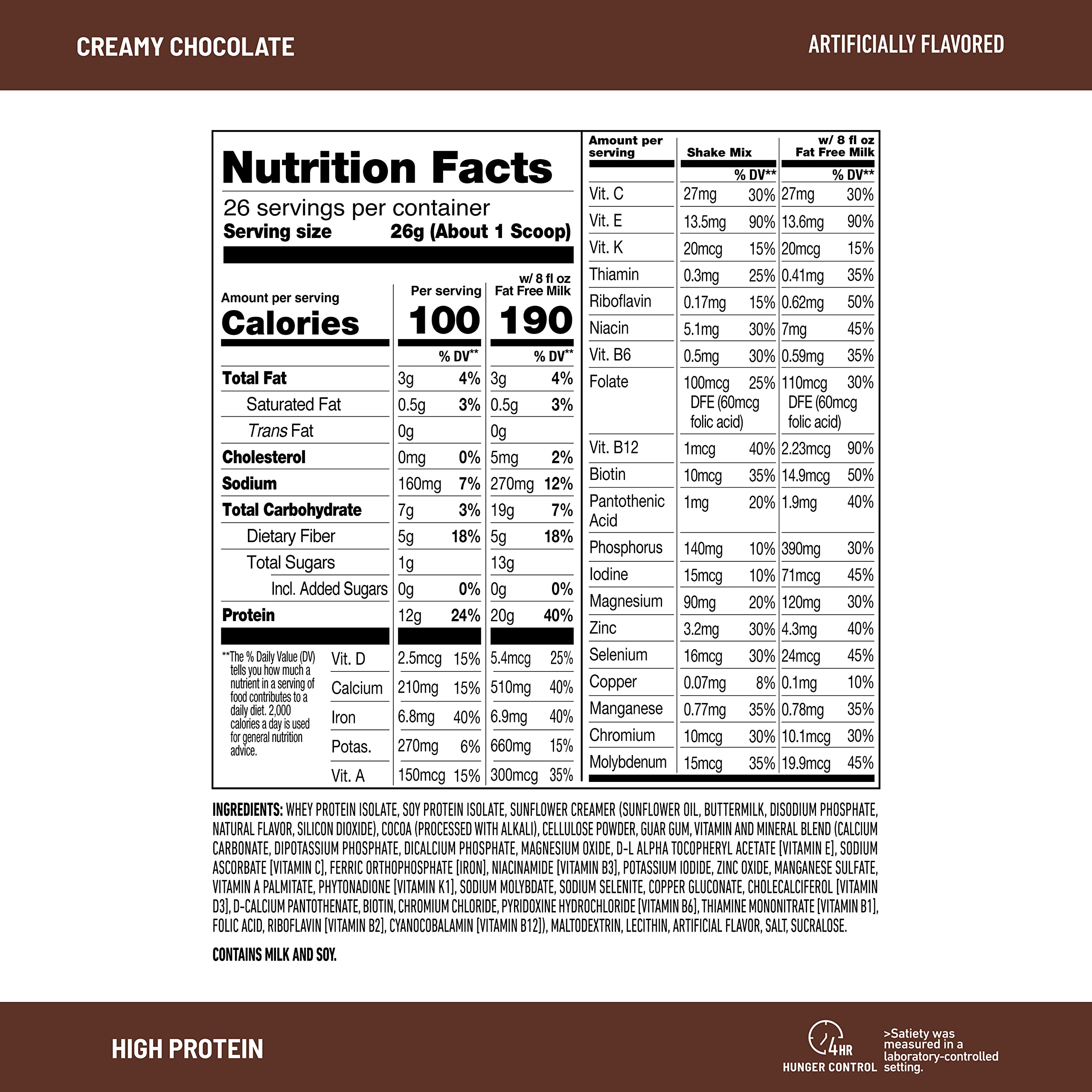 SlimFast High Protein Chocolate Bundle- 12 Count of Chocolate High Protein Meal SlimFast uk supplements