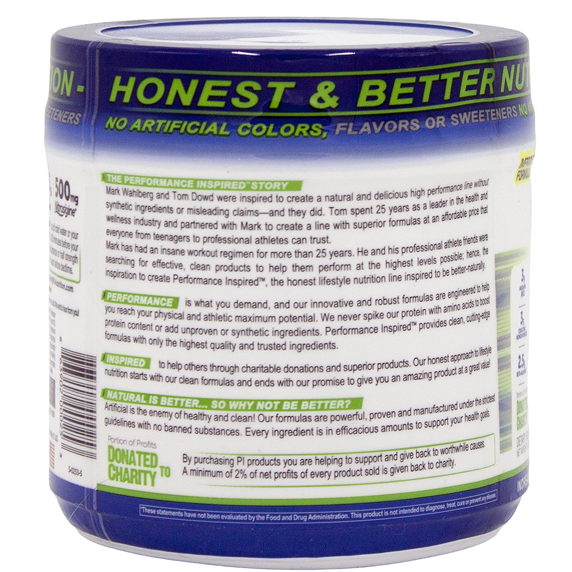 Performance Inspired Nutrition PreWorkout Powder - All Natural - G-Free & Vegan Formula PERFORMANCE INSPIRED uk supplements