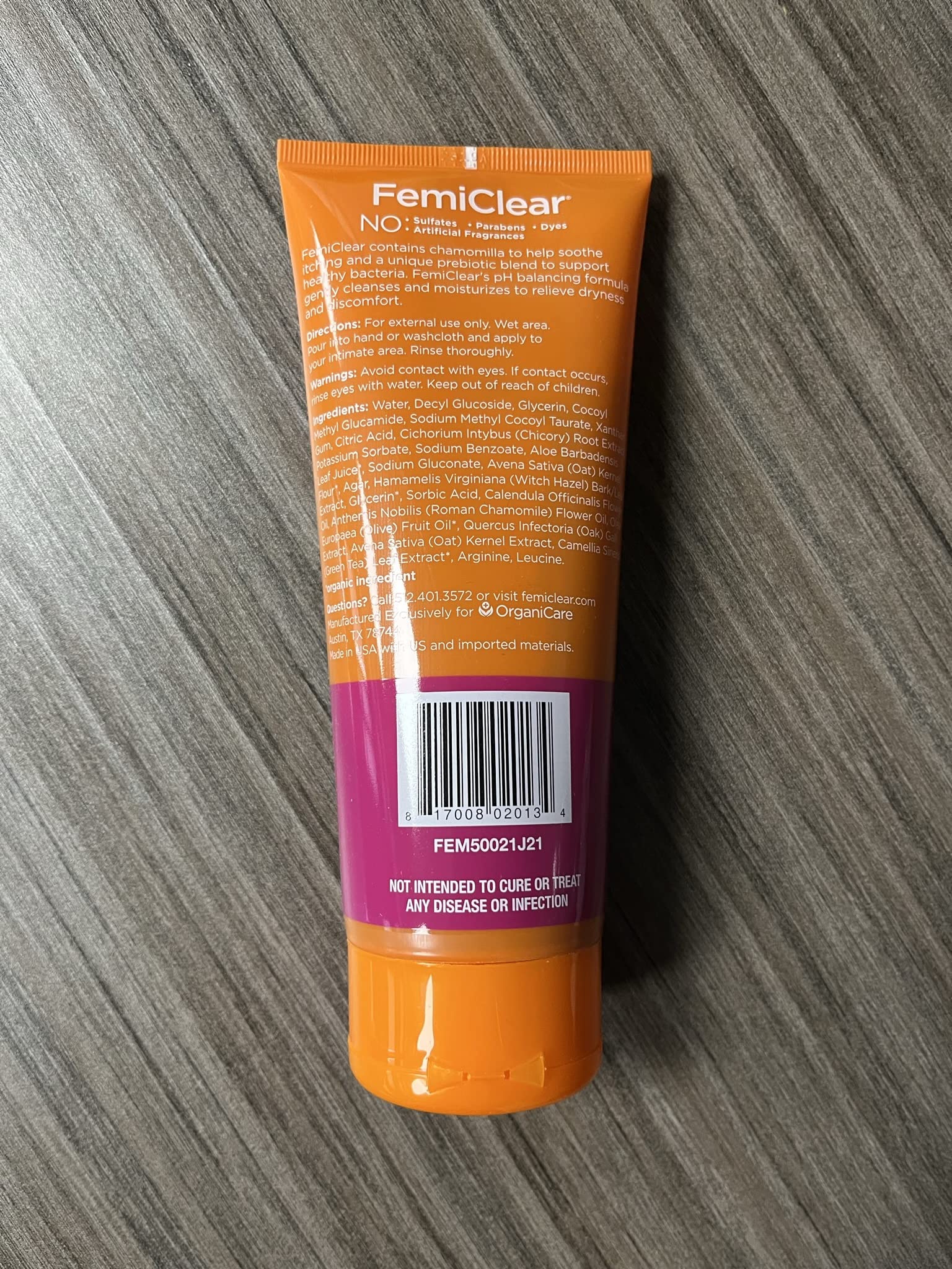 FemiClear 2-Day Dose Yeast Infection Treatment for Women and Soothing Feminine Wash, External Anti-Itch Ointment FemiClear uk supplements