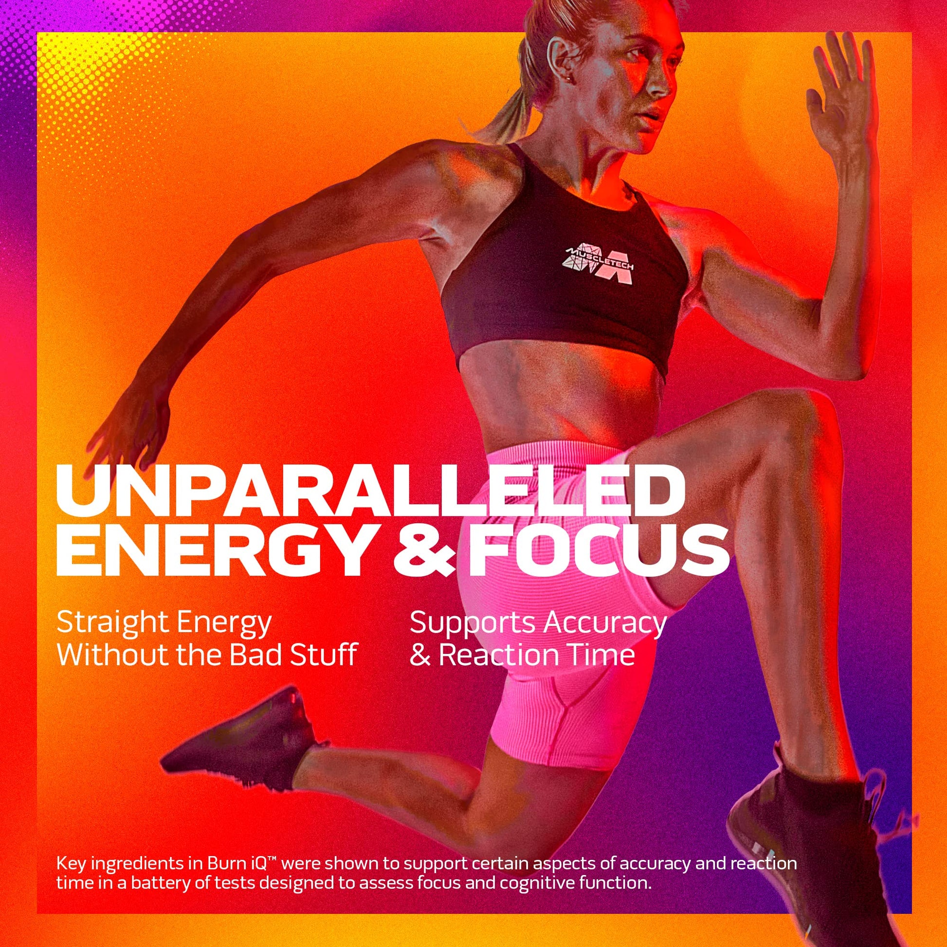 MuscleTech Burn IQ Smart Thermo Supplement Fueled with Paraxanthine Enhanced Energy MuscleTech uk supplements