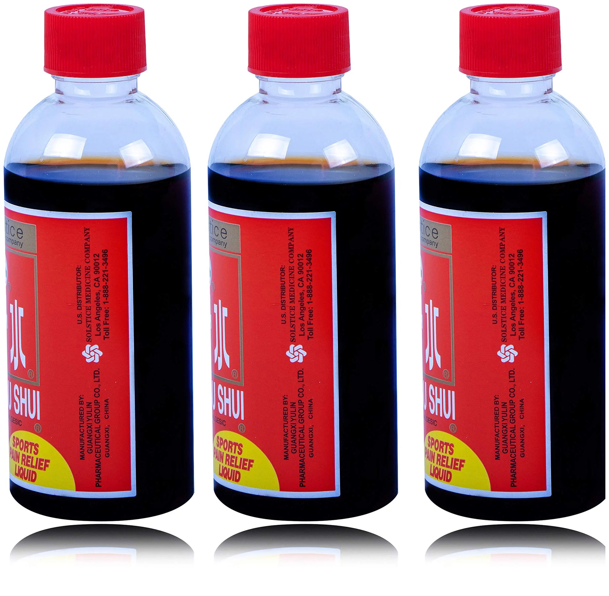 Solstice Medicine Company - Zheng Gu Shui Pain Relief - 3 Pack - 3.4 OZ SOLSTICE uk supplements