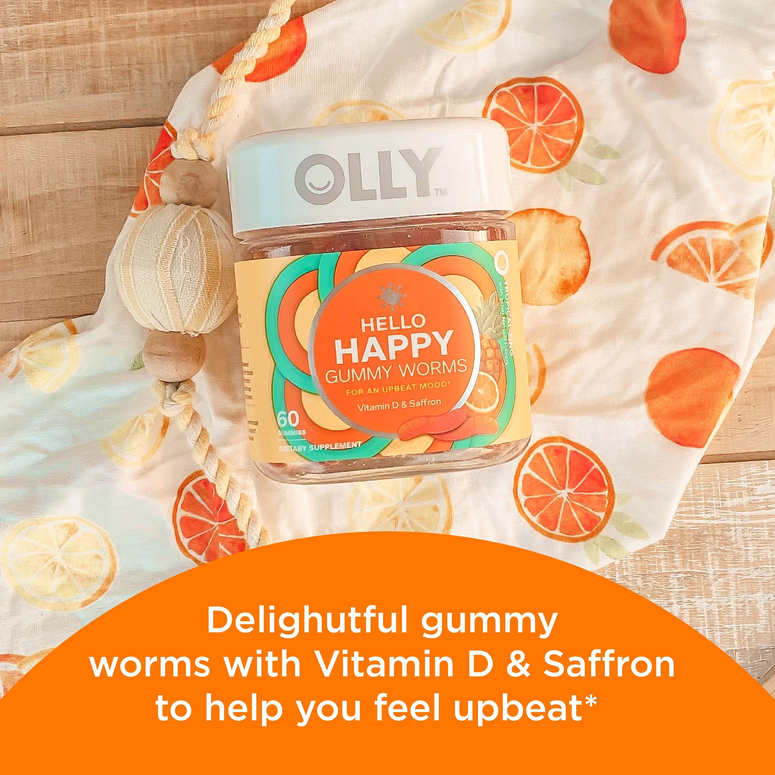OLLY Fiber Gummy Rings, 5g Prebiotic Fiber, FOS (Fructo-oligosaccharides), Digestive OLLY uk supplements