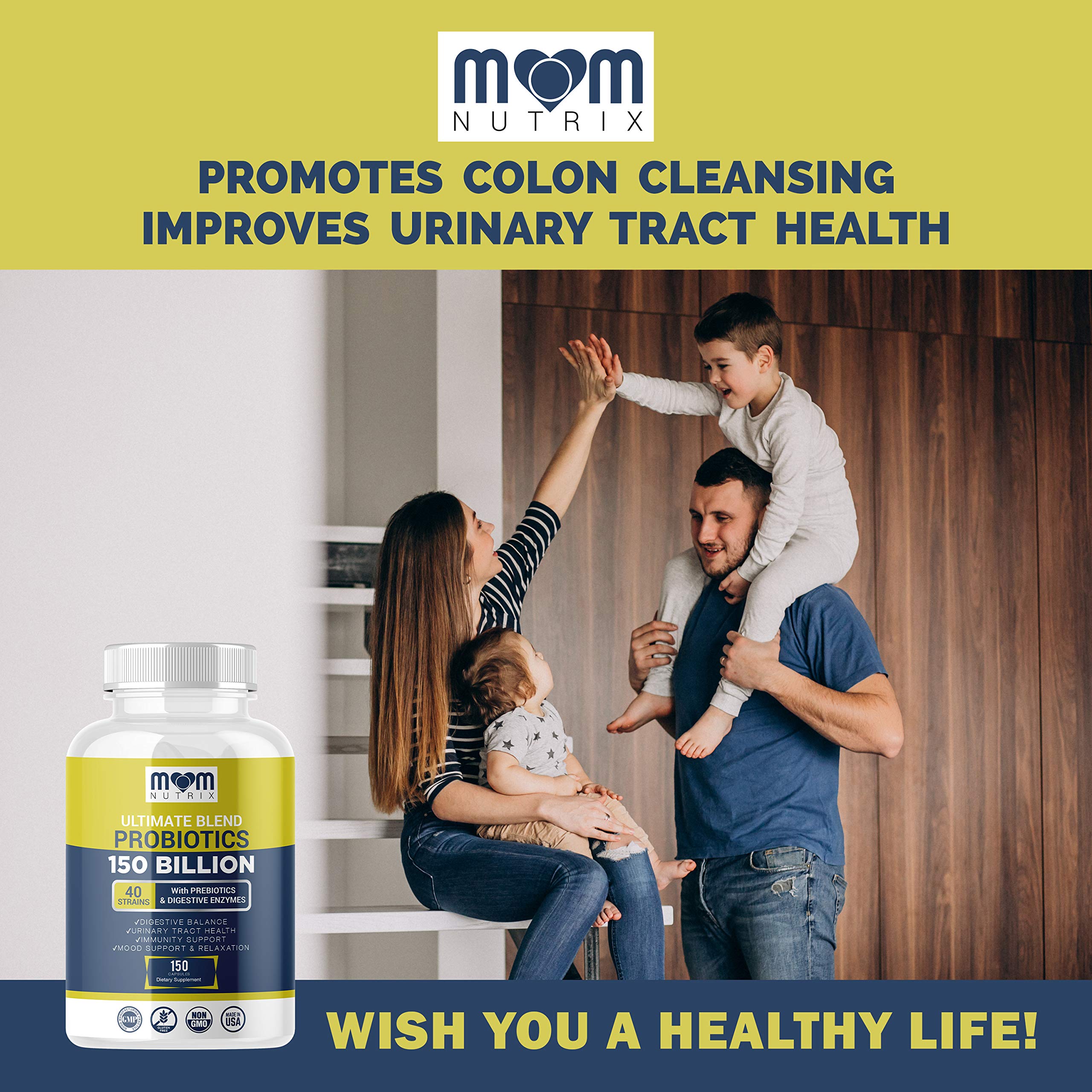 Probiotics 150 Billion CFU - 40 Strain Probiotics for Women, Probiotics for Men and Adults Dr. JOEL'S uk supplements